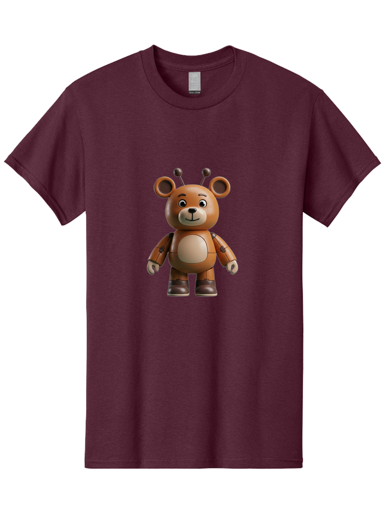 Fnaf-Teddy-Bear Men'S Graphic Tee, 100% Cotton, Comfortable Casual Summer Wear, Machine Washable, Vintage Camera, Old Camera, Antique Camera, Black Camera, Classic Photography, Photography Equipment, Nostalgic Device, Film Camera, Camera Art Bak619