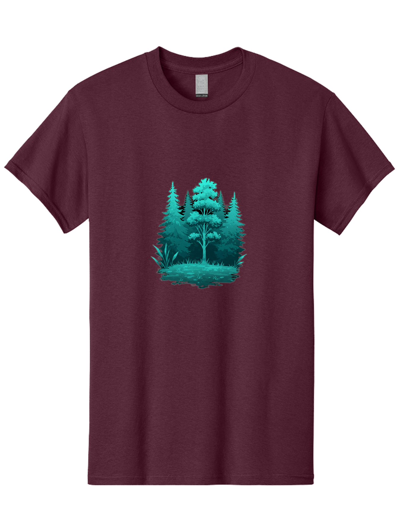 Forest-Trees Men'S Graphic Tee, 100% Cotton, Comfortable Casual Summer Wear, Machine Washable, Vintage Camera, Old Camera, Antique Camera, Black Camera, Classic Photography, Photography Equipment, Nostalgic Device, Film Camera, Camera Art Bak621