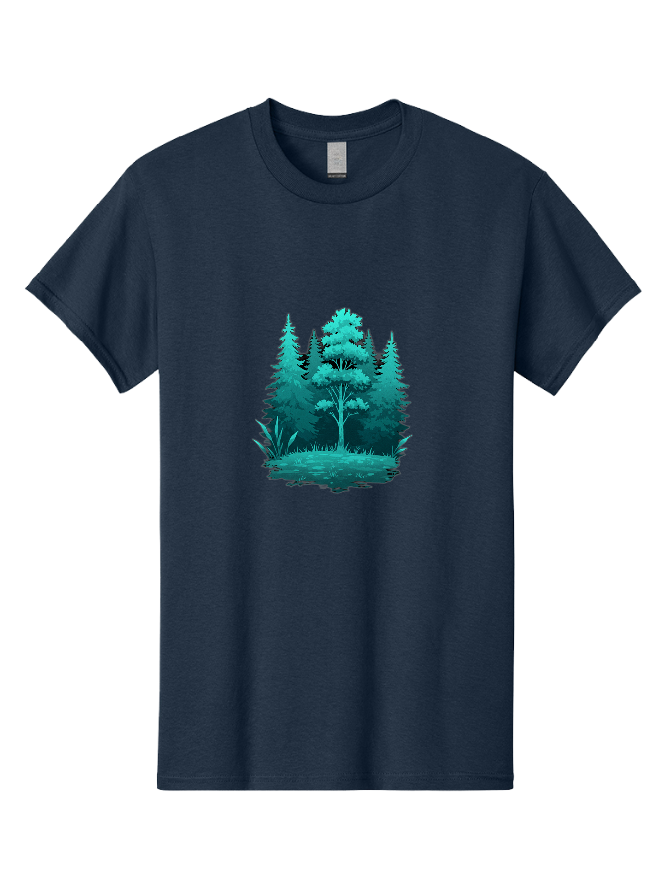 Forest-Trees Men'S Graphic Tee, 100% Cotton, Comfortable Casual Summer Wear, Machine Washable, Vintage Camera, Old Camera, Antique Camera, Black Camera, Classic Photography, Photography Equipment, Nostalgic Device, Film Camera, Camera Art Bak621