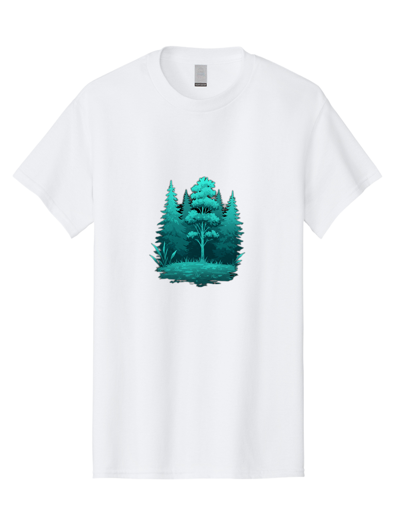 Forest-Trees Men'S Graphic Tee, 100% Cotton, Comfortable Casual Summer Wear, Machine Washable, Vintage Camera, Old Camera, Antique Camera, Black Camera, Classic Photography, Photography Equipment, Nostalgic Device, Film Camera, Camera Art Bak621