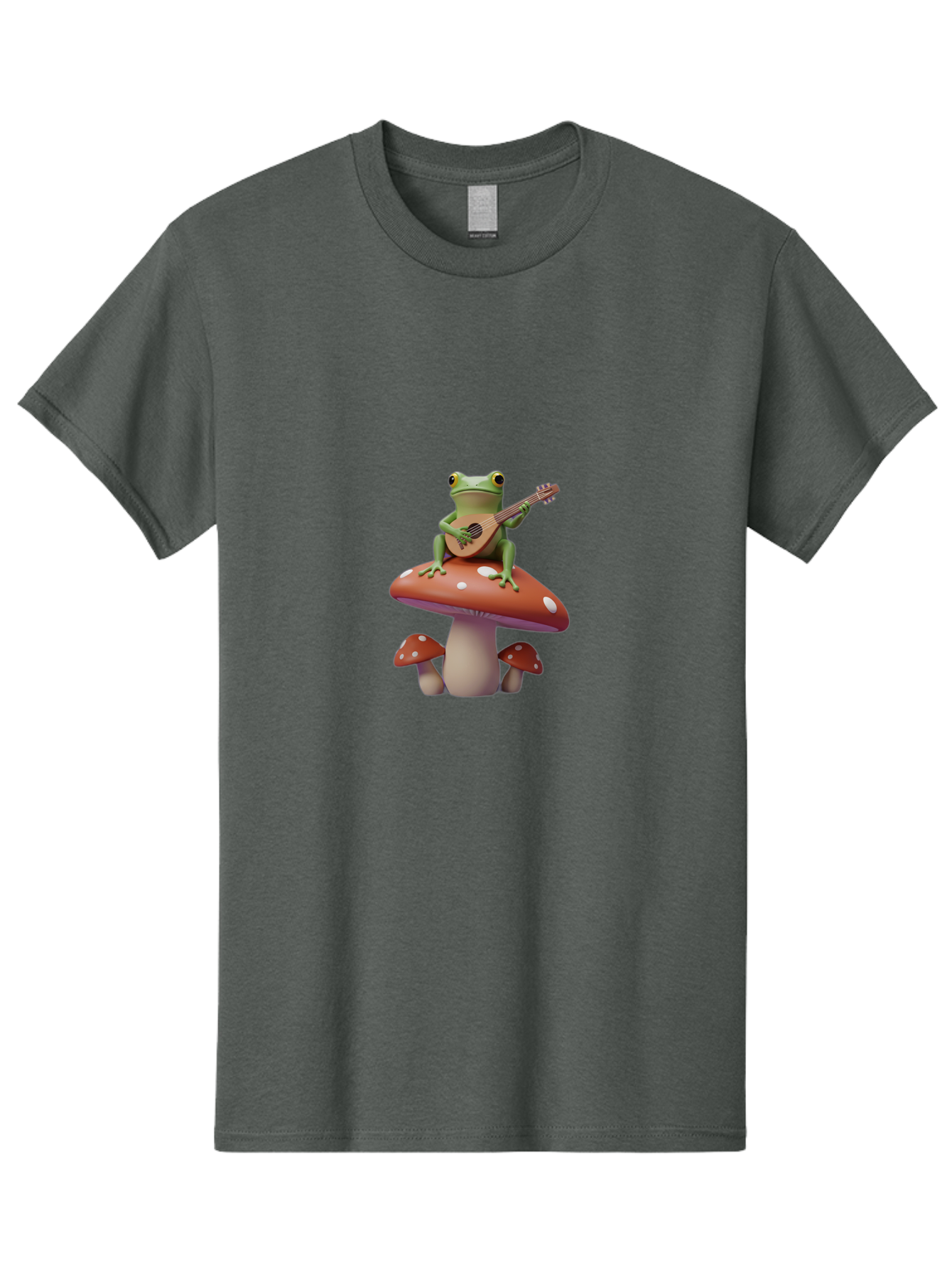 Frog-Playing-Guitar-1 Men'S Graphic Tee, 100% Cotton, Comfortable Casual Summer Wear, Machine Washable, Vintage Camera, Old Camera, Antique Camera, Black Camera, Classic Photography, Photography Equipment, Nostalgic Device, Film Camera, Bak637