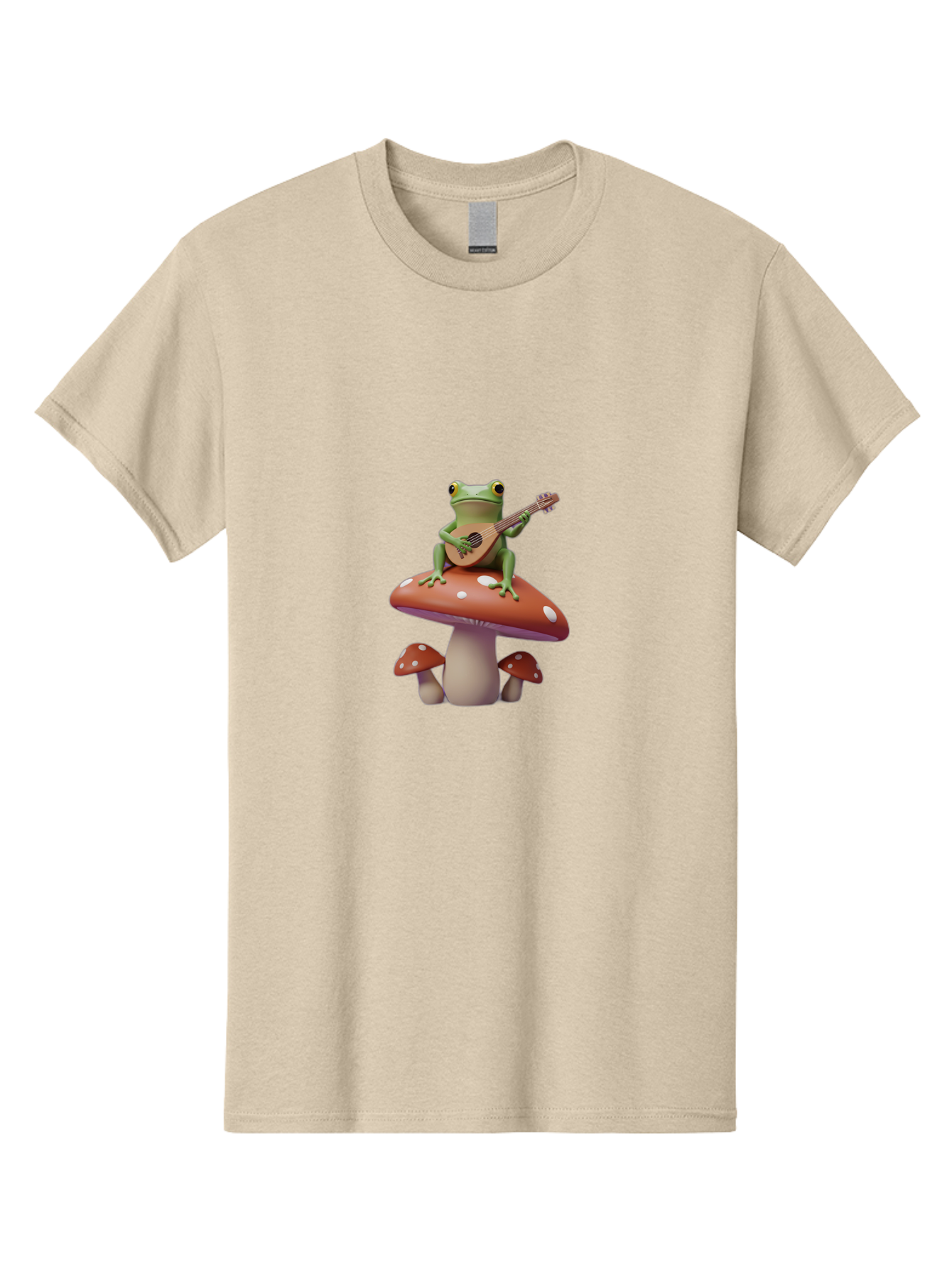 Frog-Playing-Guitar-1 Men'S Graphic Tee, 100% Cotton, Comfortable Casual Summer Wear, Machine Washable, Vintage Camera, Old Camera, Antique Camera, Black Camera, Classic Photography, Photography Equipment, Nostalgic Device, Film Camera, Bak637