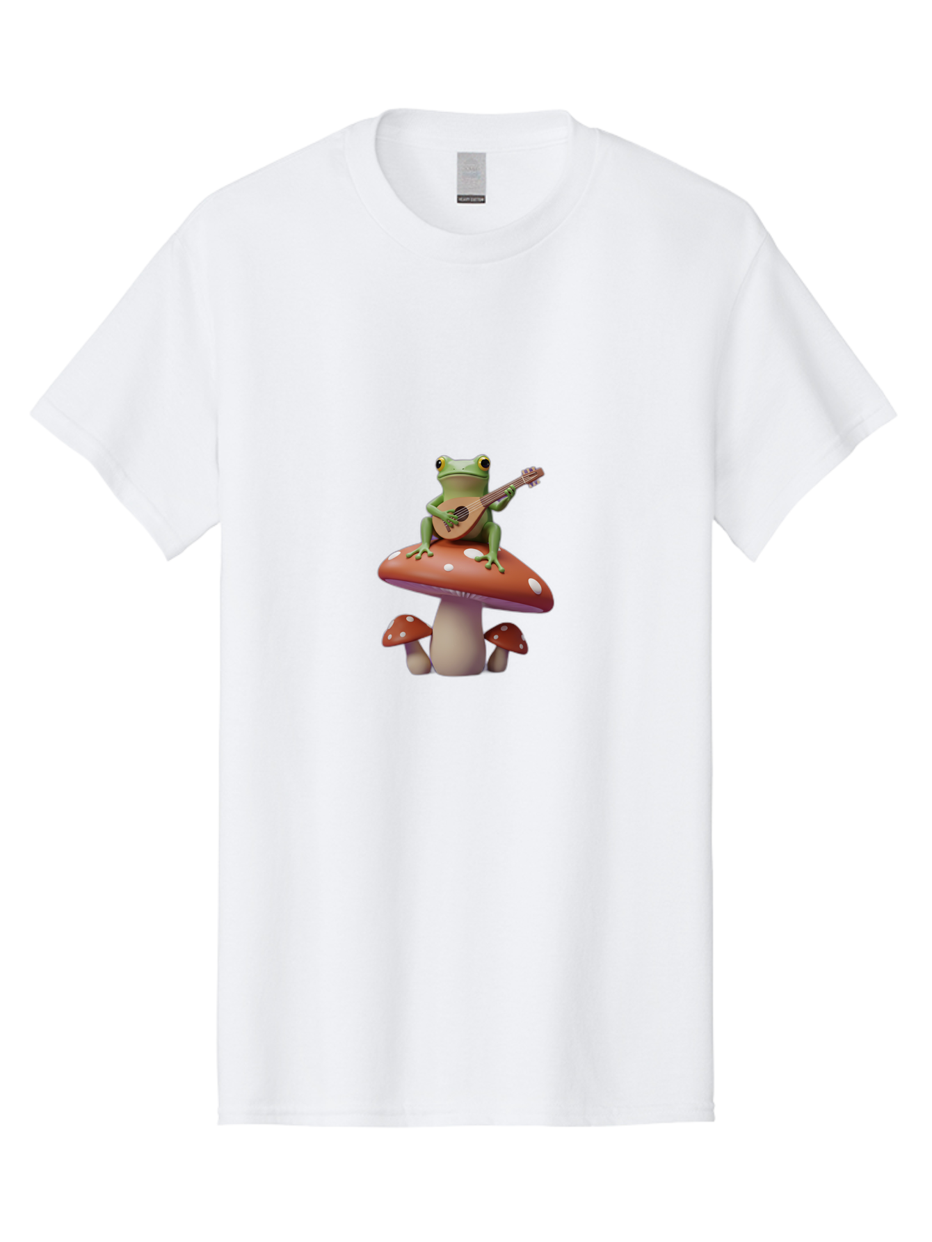 Frog-Playing-Guitar-1 Men'S Graphic Tee, 100% Cotton, Comfortable Casual Summer Wear, Machine Washable, Vintage Camera, Old Camera, Antique Camera, Black Camera, Classic Photography, Photography Equipment, Nostalgic Device, Film Camera, Bak637
