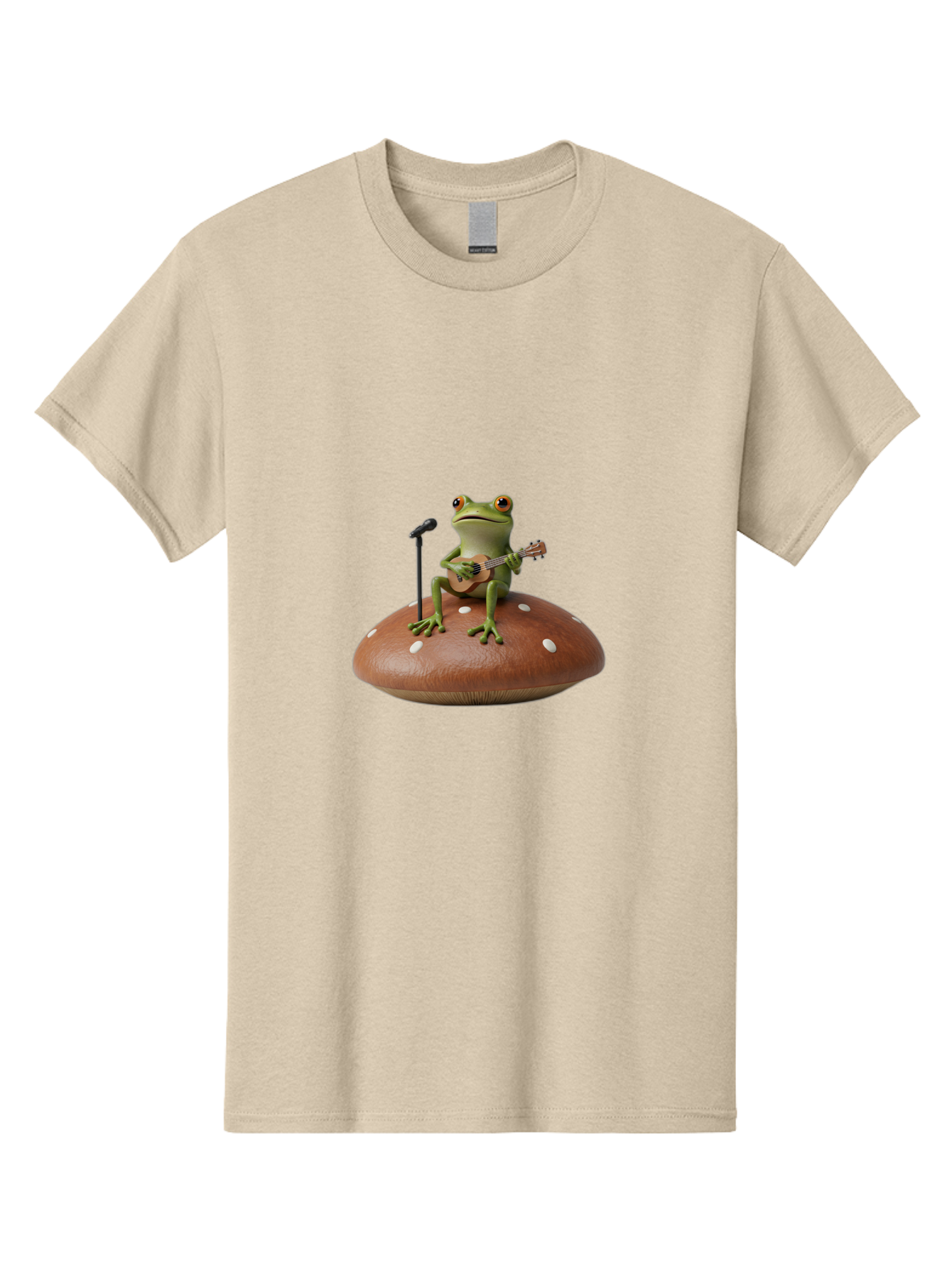 Frog-Playing-Ukulele Men'S Graphic Tee, 100% Cotton, Comfortable Casual Summer Wear, Machine Washable, Vintage Camera, Old Camera, Antique Camera, Black Camera, Classic Photography, Photography Equipment, Nostalgic Device, Film Camera, Bak641