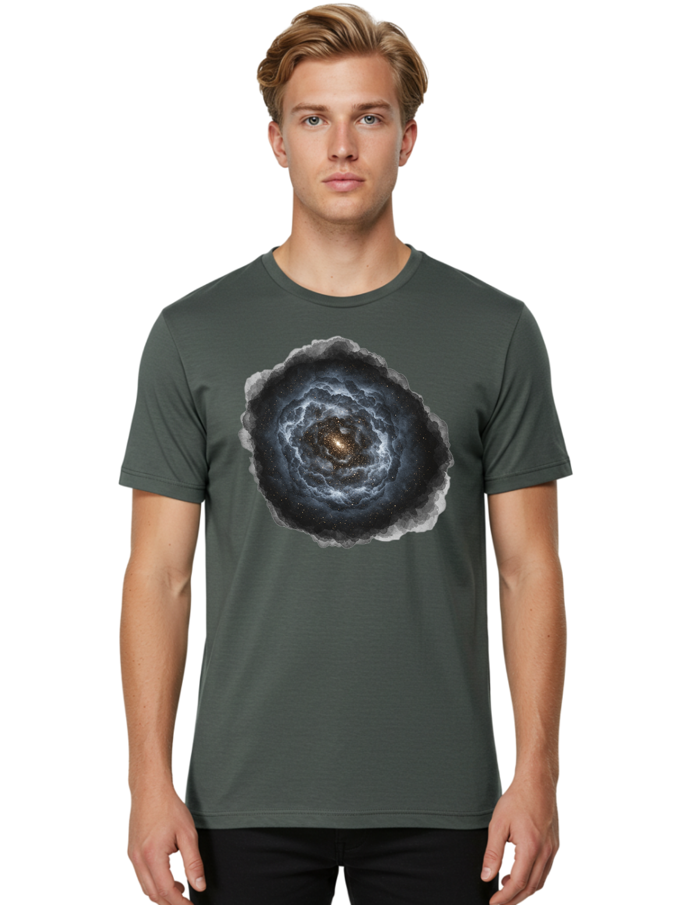 Galaxy-1 Men'S Graphic Tee, 100% Cotton, Comfortable Casual Summer Wear, Machine Washable, Vintage Camera, Old Camera, Antique Camera, Black Camera, Classic Photography, Photography Equipment, Nostalgic Device, Film Camera, Camera Art Bak644