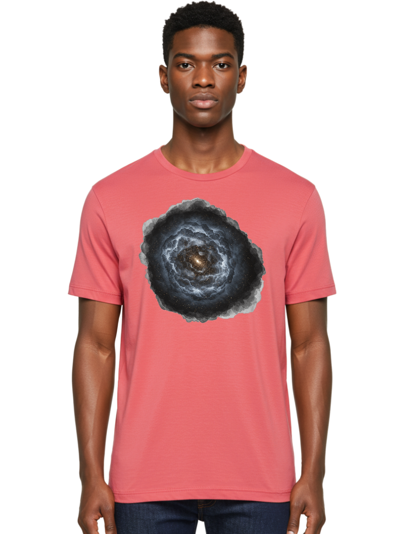 Galaxy-1 Men'S Graphic Tee, 100% Cotton, Comfortable Casual Summer Wear, Machine Washable, Vintage Camera, Old Camera, Antique Camera, Black Camera, Classic Photography, Photography Equipment, Nostalgic Device, Film Camera, Camera Art Bak644