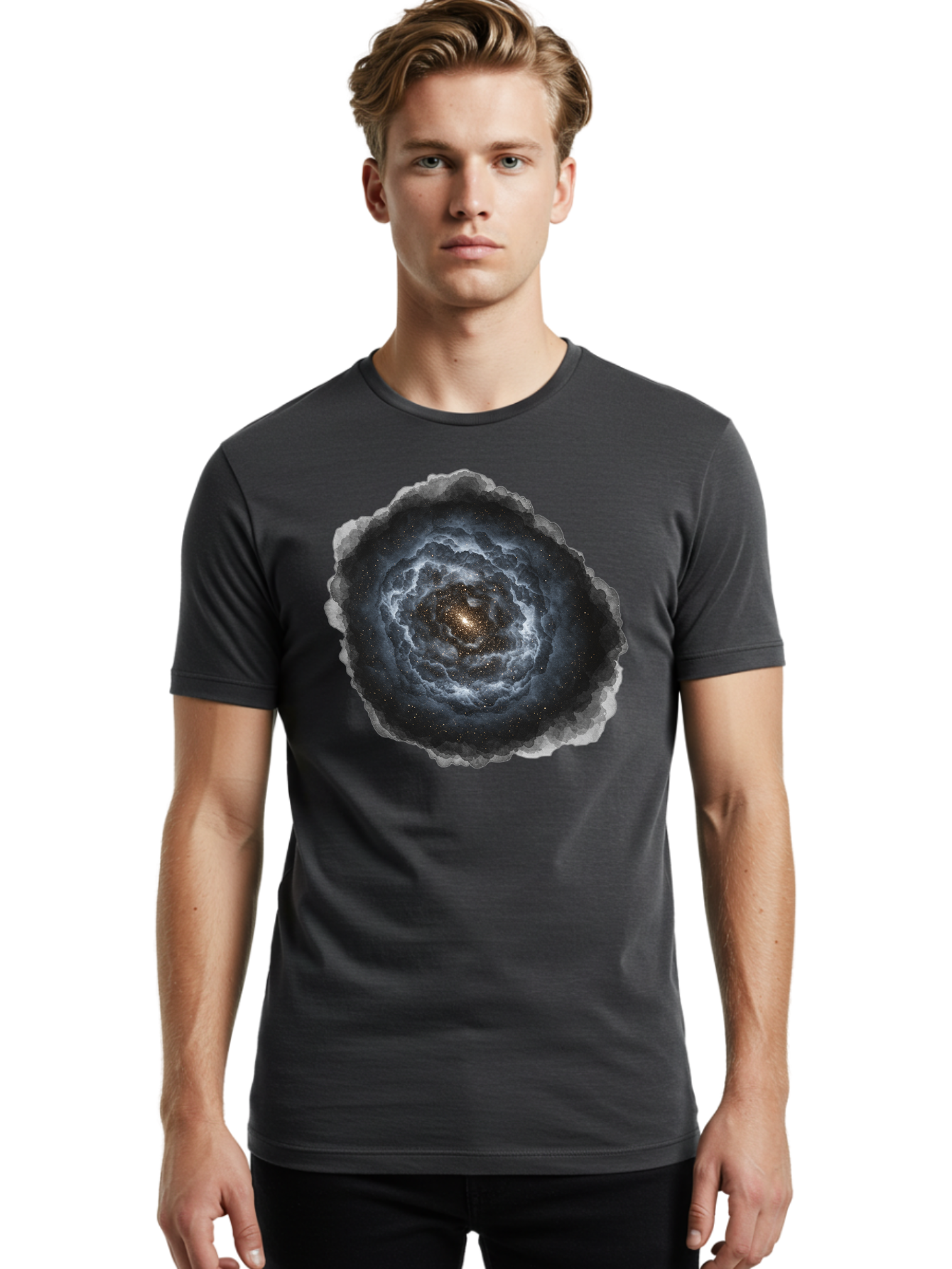 Galaxy-1 Men'S Graphic Tee, 100% Cotton, Comfortable Casual Summer Wear, Machine Washable, Vintage Camera, Old Camera, Antique Camera, Black Camera, Classic Photography, Photography Equipment, Nostalgic Device, Film Camera, Camera Art Bak644