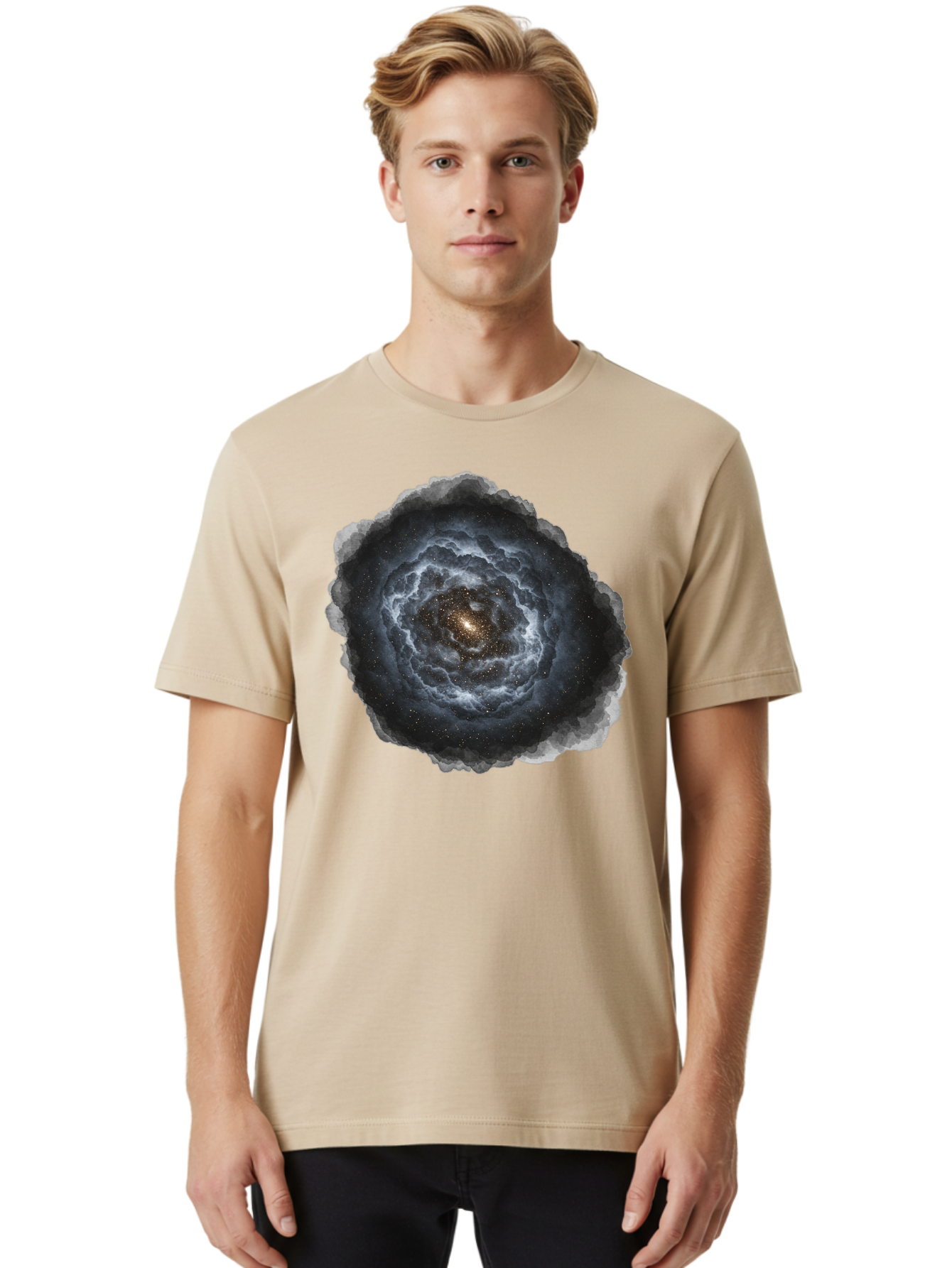 Galaxy-1 Men'S Graphic Tee, 100% Cotton, Comfortable Casual Summer Wear, Machine Washable, Vintage Camera, Old Camera, Antique Camera, Black Camera, Classic Photography, Photography Equipment, Nostalgic Device, Film Camera, Camera Art Bak644
