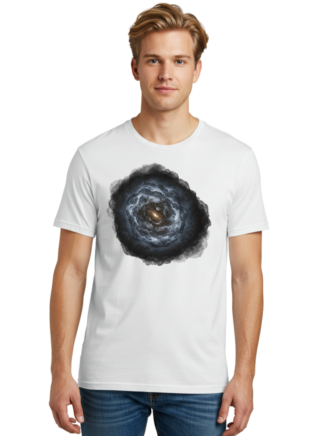 Galaxy-1 Men'S Graphic Tee, 100% Cotton, Comfortable Casual Summer Wear, Machine Washable, Vintage Camera, Old Camera, Antique Camera, Black Camera, Classic Photography, Photography Equipment, Nostalgic Device, Film Camera, Camera Art Bak644
