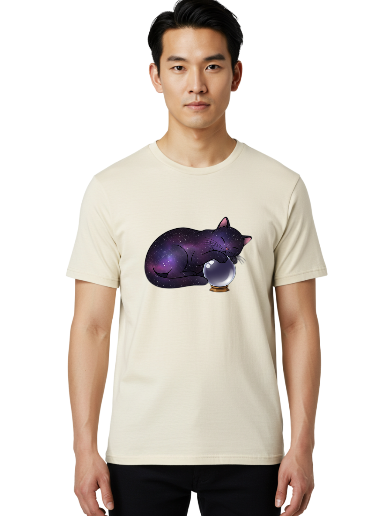 Galaxy-Cat Men'S Graphic Tee, 100% Cotton, Comfortable Casual Summer Wear, Machine Washable, Vintage Camera, Old Camera, Antique Camera, Black Camera, Classic Photography, Photography Equipment, Nostalgic Device, Film Camera, Camera Art Bak646