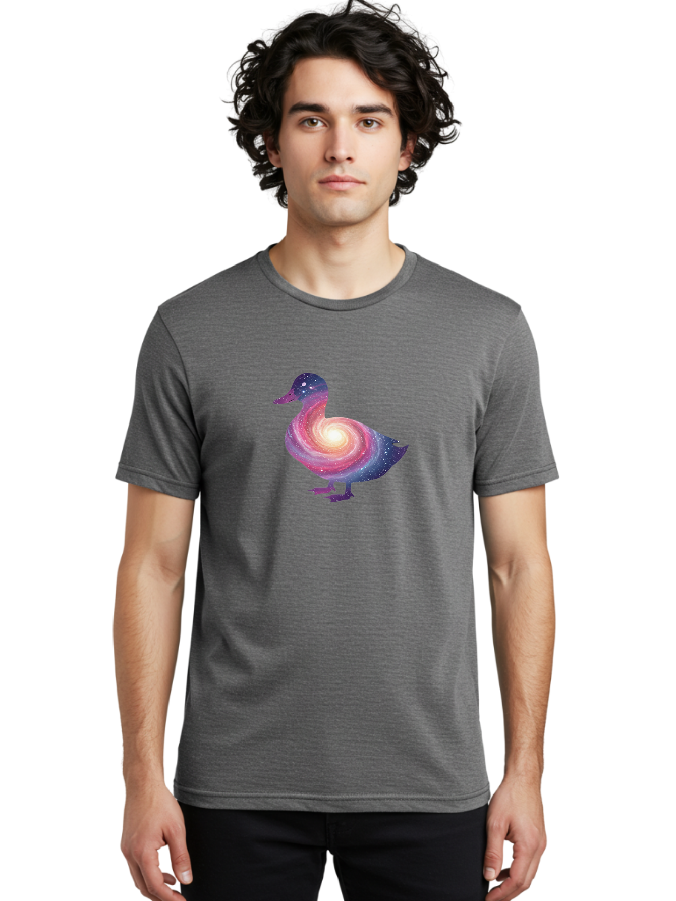 Galaxy-Duck Men'S Graphic Tee, 100% Cotton, Comfortable Casual Summer Wear, Machine Washable, Vintage Camera, Old Camera, Antique Camera, Black Camera, Classic Photography, Photography Equipment, Nostalgic Device, Film Camera, Camera Art Bak647