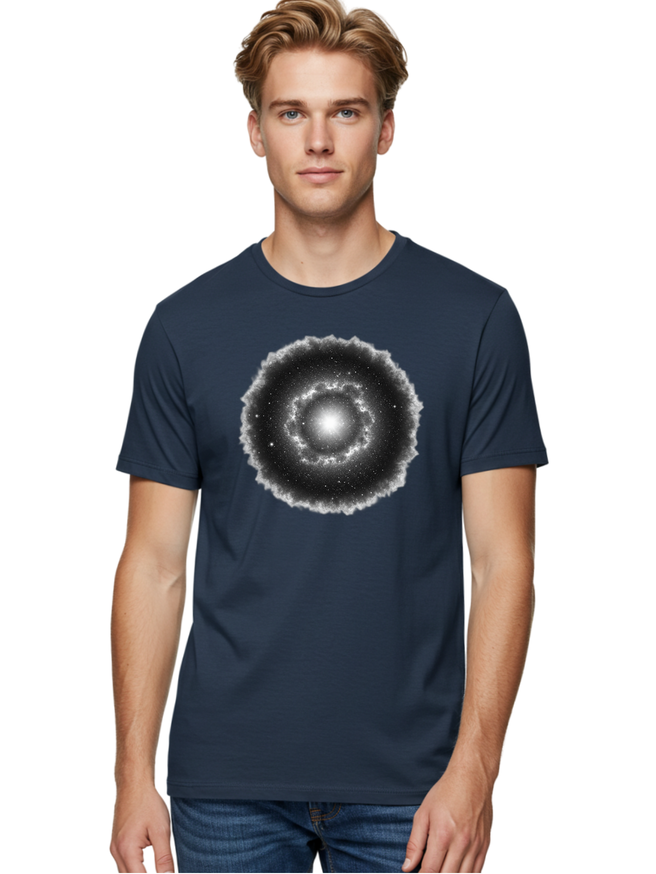 Galaxy Men'S Graphic Tee, 100% Cotton, Comfortable Casual Summer Wear, Machine Washable, Vintage Camera, Old Camera, Antique Camera, Black Camera, Classic Photography, Photography Equipment, Nostalgic Device, Film Camera, Camera Art Bak656