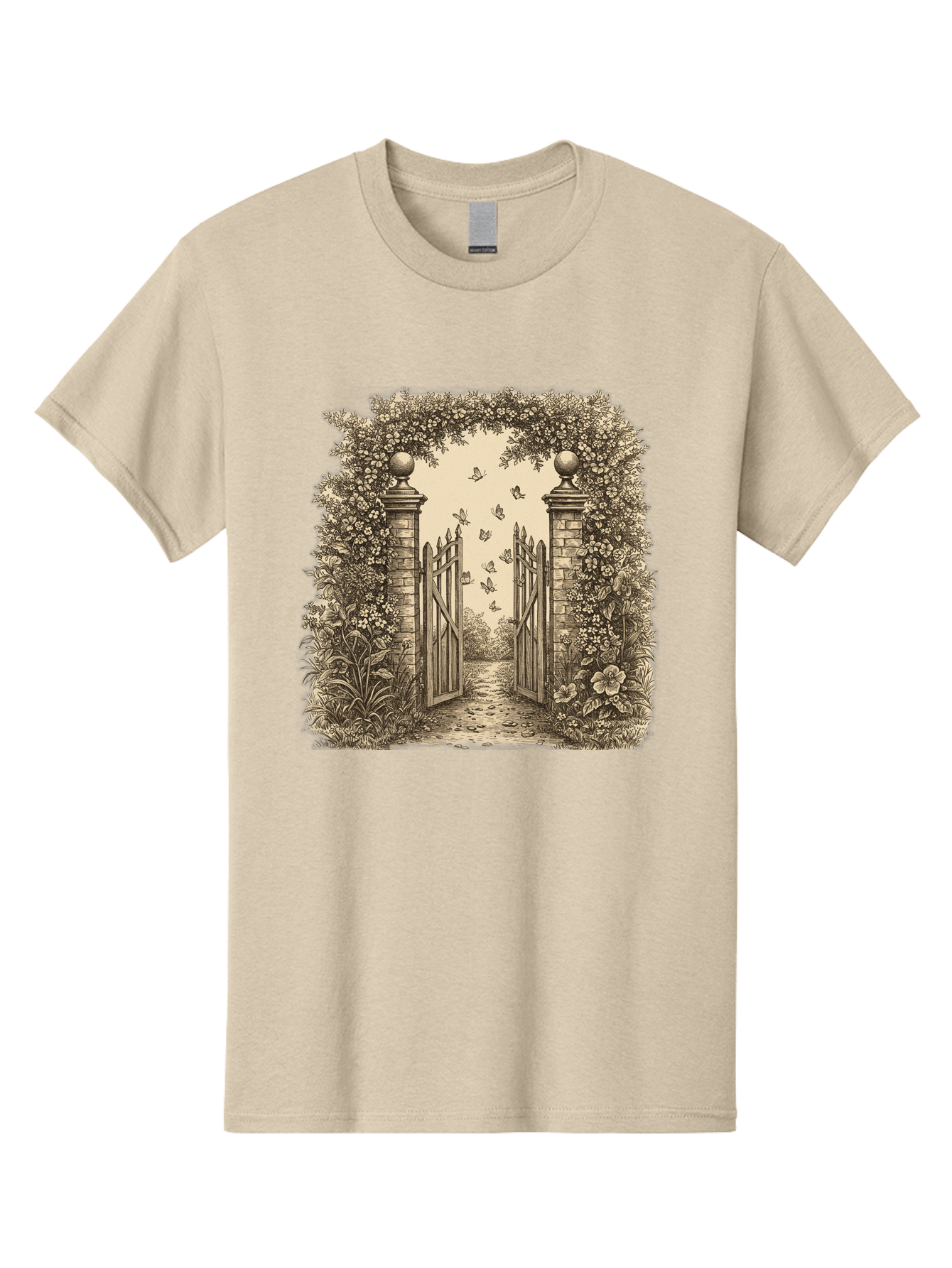 Garden-Gate Men'S Graphic Tee, 100% Cotton, Comfortable Casual Summer Wear, Machine Washable, Vintage Camera, Old Camera, Antique Camera, Black Camera, Classic Photography, Photography Equipment, Nostalgic Device, Film Camera, Camera Art Bak657