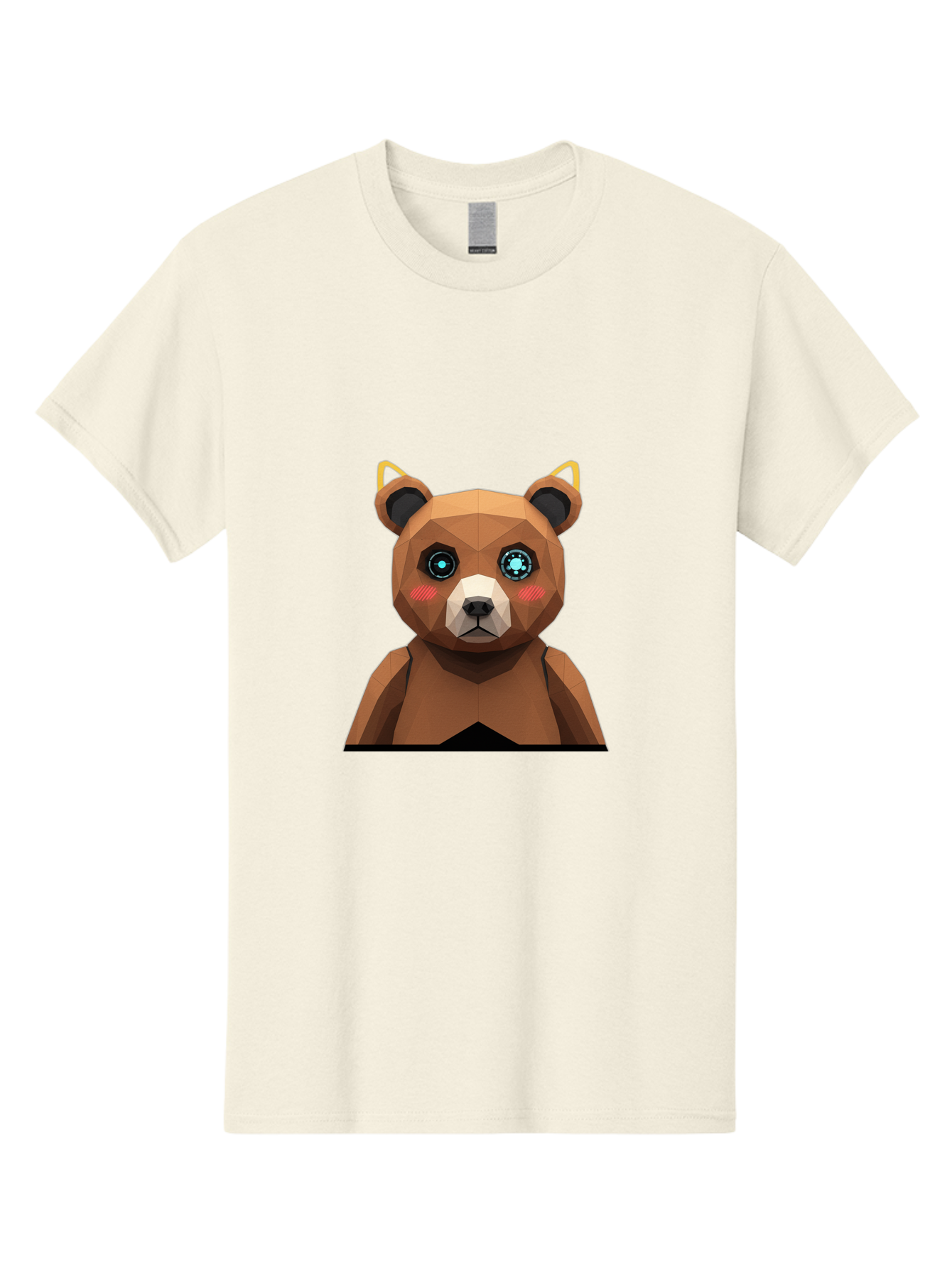 Geometric-Bear Men'S Graphic Tee, 100% Cotton, Comfortable Casual Summer Wear, Machine Washable, Vintage Camera, Old Camera, Antique Camera, Black Camera, Classic Photography, Photography Equipment, Nostalgic Device, Film Camera, Camera Art Bak658