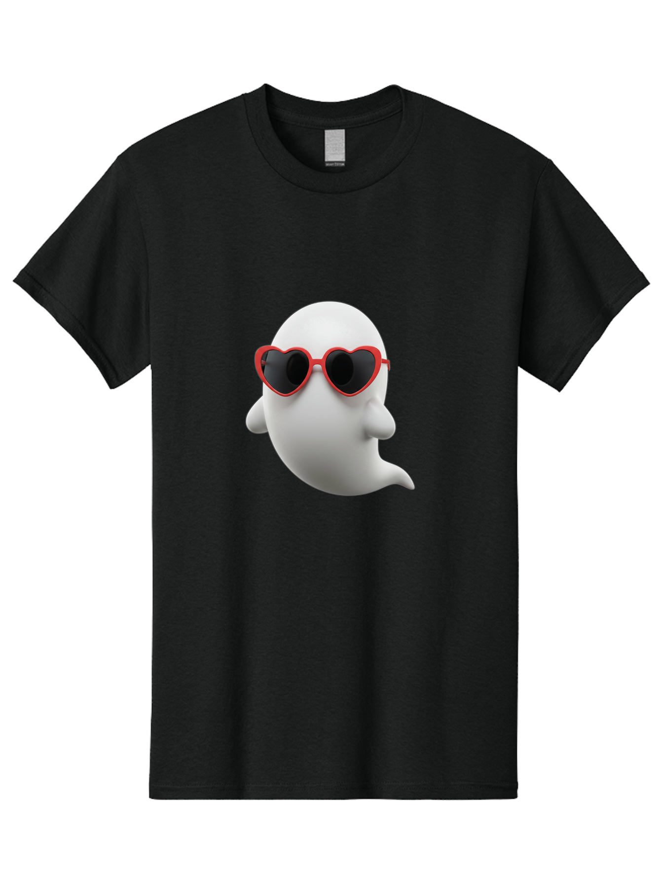 Ghost-Emoji Men'S Graphic Tee, 100% Cotton, Comfortable Casual Summer Wear, Machine Washable, Vintage Camera, Old Camera, Antique Camera, Black Camera, Classic Photography, Photography Equipment, Nostalgic Device, Film Camera, Camera Art Bak664