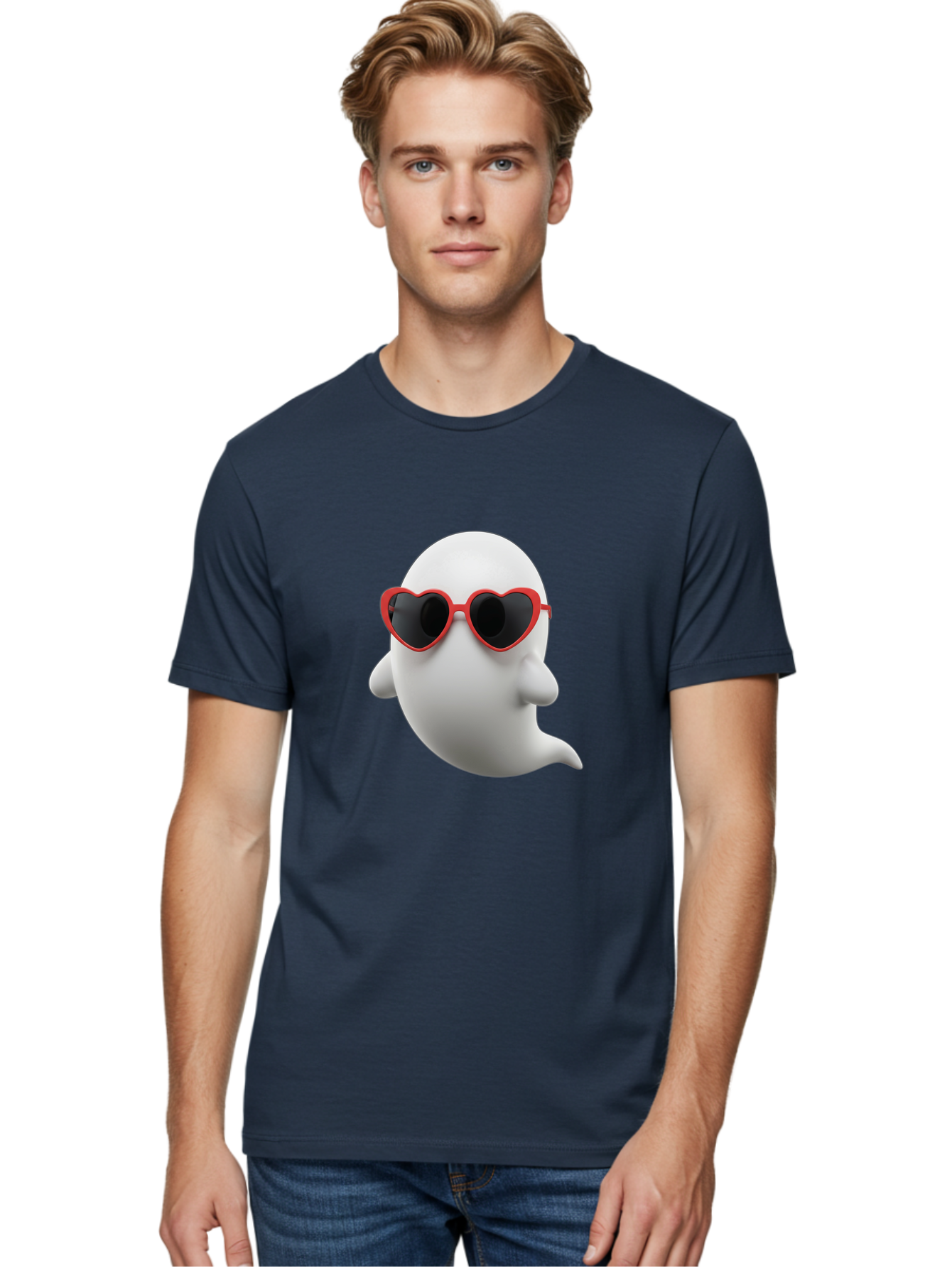 Ghost-Emoji Men'S Graphic Tee, 100% Cotton, Comfortable Casual Summer Wear, Machine Washable, Vintage Camera, Old Camera, Antique Camera, Black Camera, Classic Photography, Photography Equipment, Nostalgic Device, Film Camera, Camera Art Bak664
