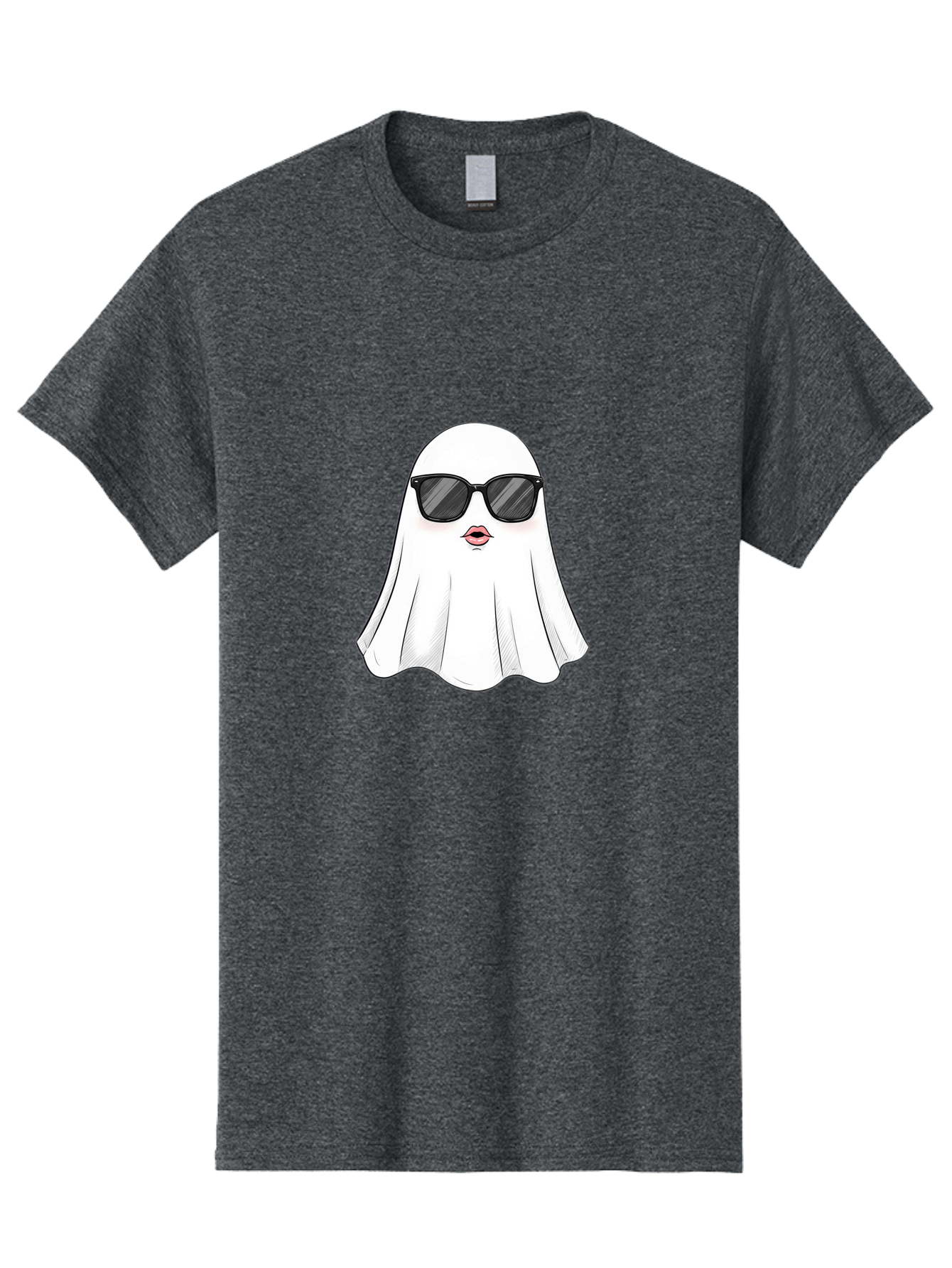 Ghost-Sunglasses-2 Men'S Graphic Tee, 100% Cotton, Comfortable Casual Summer Wear, Machine Washable, Vintage Camera, Old Camera, Antique Camera, Black Camera, Classic Photography, Photography Equipment, Nostalgic Device, Film Camera, Bak669
