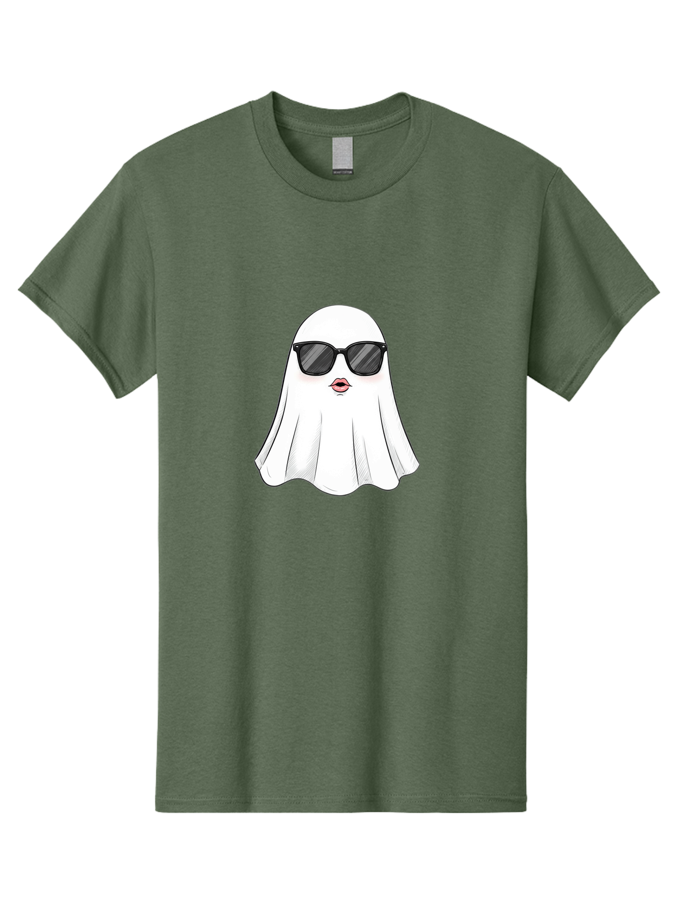 Ghost-Sunglasses-2 Men'S Graphic Tee, 100% Cotton, Comfortable Casual Summer Wear, Machine Washable, Vintage Camera, Old Camera, Antique Camera, Black Camera, Classic Photography, Photography Equipment, Nostalgic Device, Film Camera, Bak669