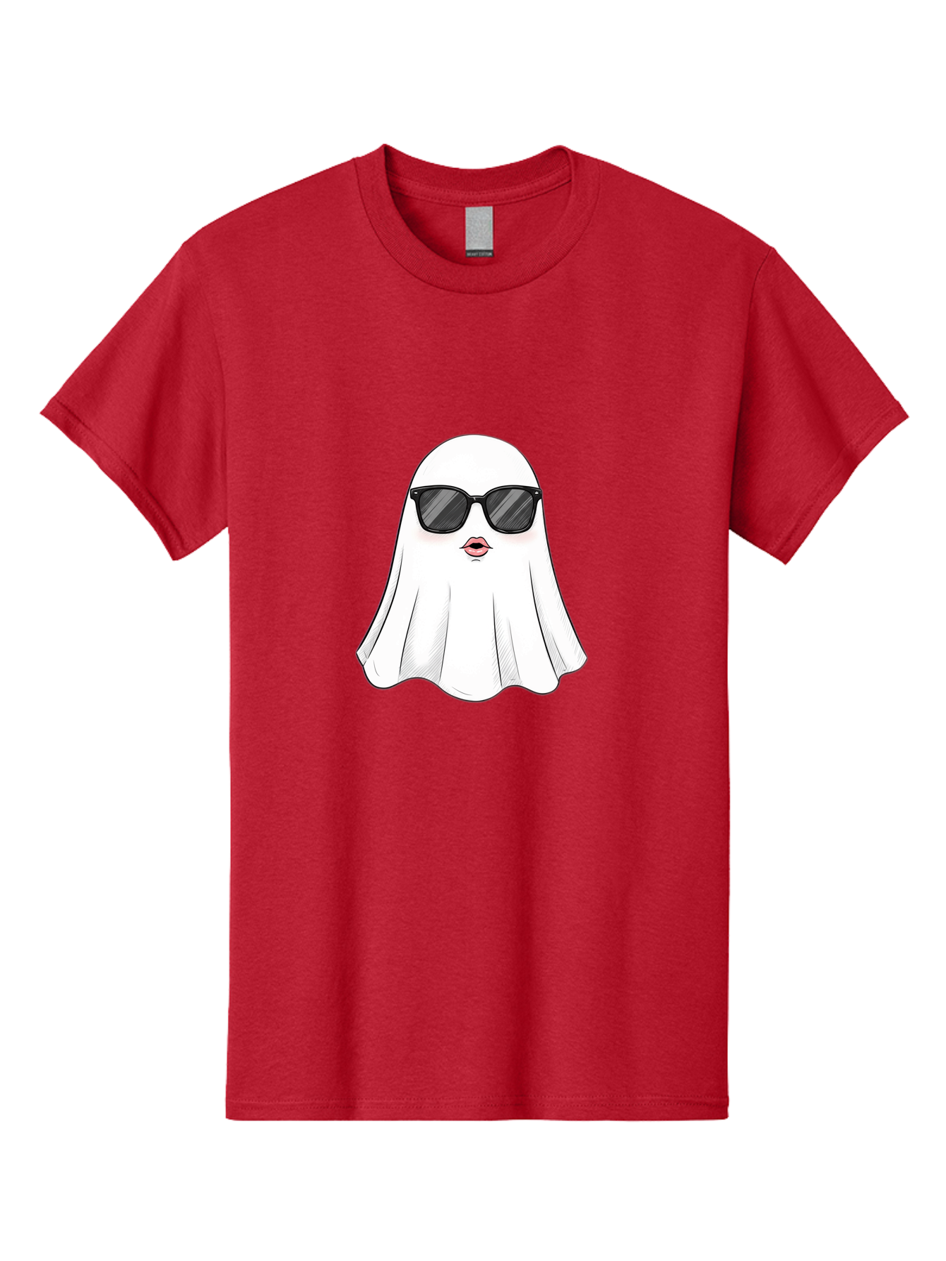 Ghost-Sunglasses-2 Men'S Graphic Tee, 100% Cotton, Comfortable Casual Summer Wear, Machine Washable, Vintage Camera, Old Camera, Antique Camera, Black Camera, Classic Photography, Photography Equipment, Nostalgic Device, Film Camera, Bak669