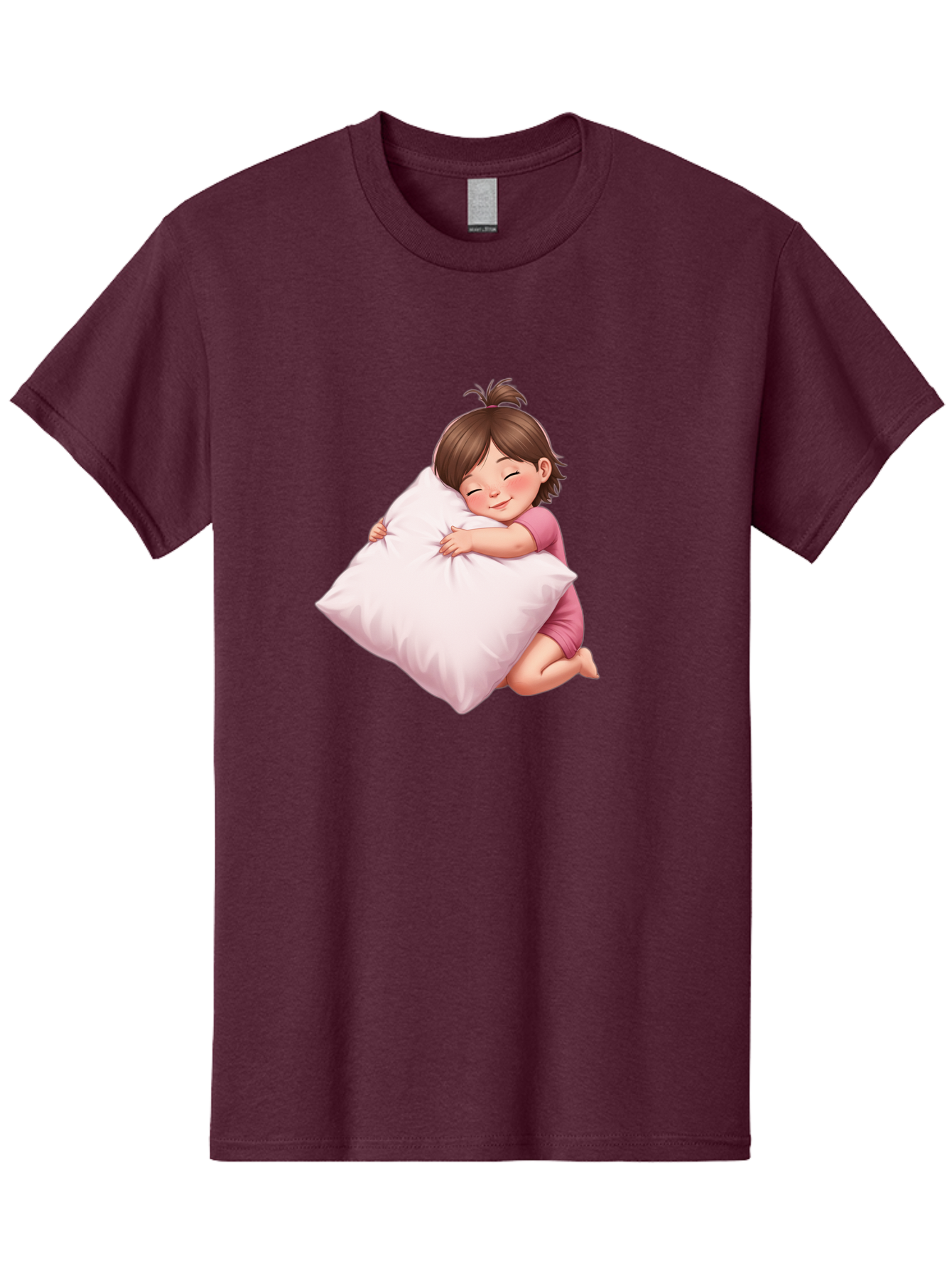 Girl-Hugging-Pillow-1 Men'S Graphic Tee, 100% Cotton, Comfortable Casual Summer Wear, Machine Washable, Vintage Camera, Old Camera, Antique Camera, Black Camera, Classic Photography, Photography Equipment, Nostalgic Device, Film Camera, Bak686