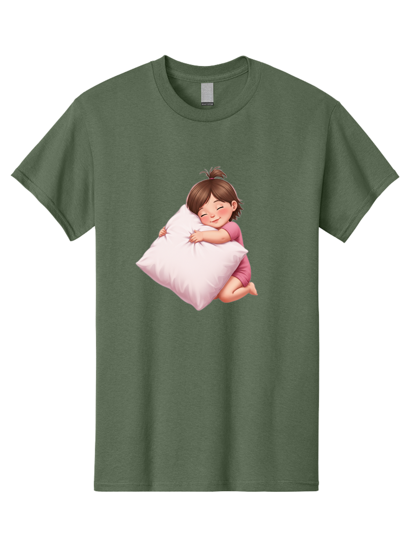 Girl-Hugging-Pillow-1 Men'S Graphic Tee, 100% Cotton, Comfortable Casual Summer Wear, Machine Washable, Vintage Camera, Old Camera, Antique Camera, Black Camera, Classic Photography, Photography Equipment, Nostalgic Device, Film Camera, Bak686