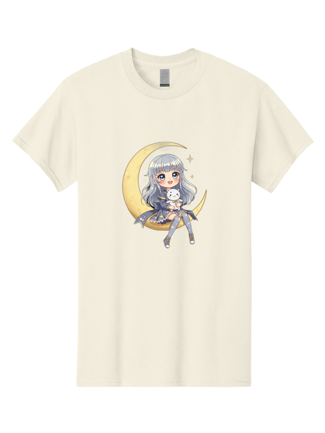 Girl-On-Crescent-Moon Men'S Graphic Tee, 100% Cotton, Comfortable Casual Summer Wear, Machine Washable, Vintage Camera, Old Camera, Antique Camera, Black Camera, Classic Photography, Photography Equipment, Nostalgic Device, Film Camera, Bak689