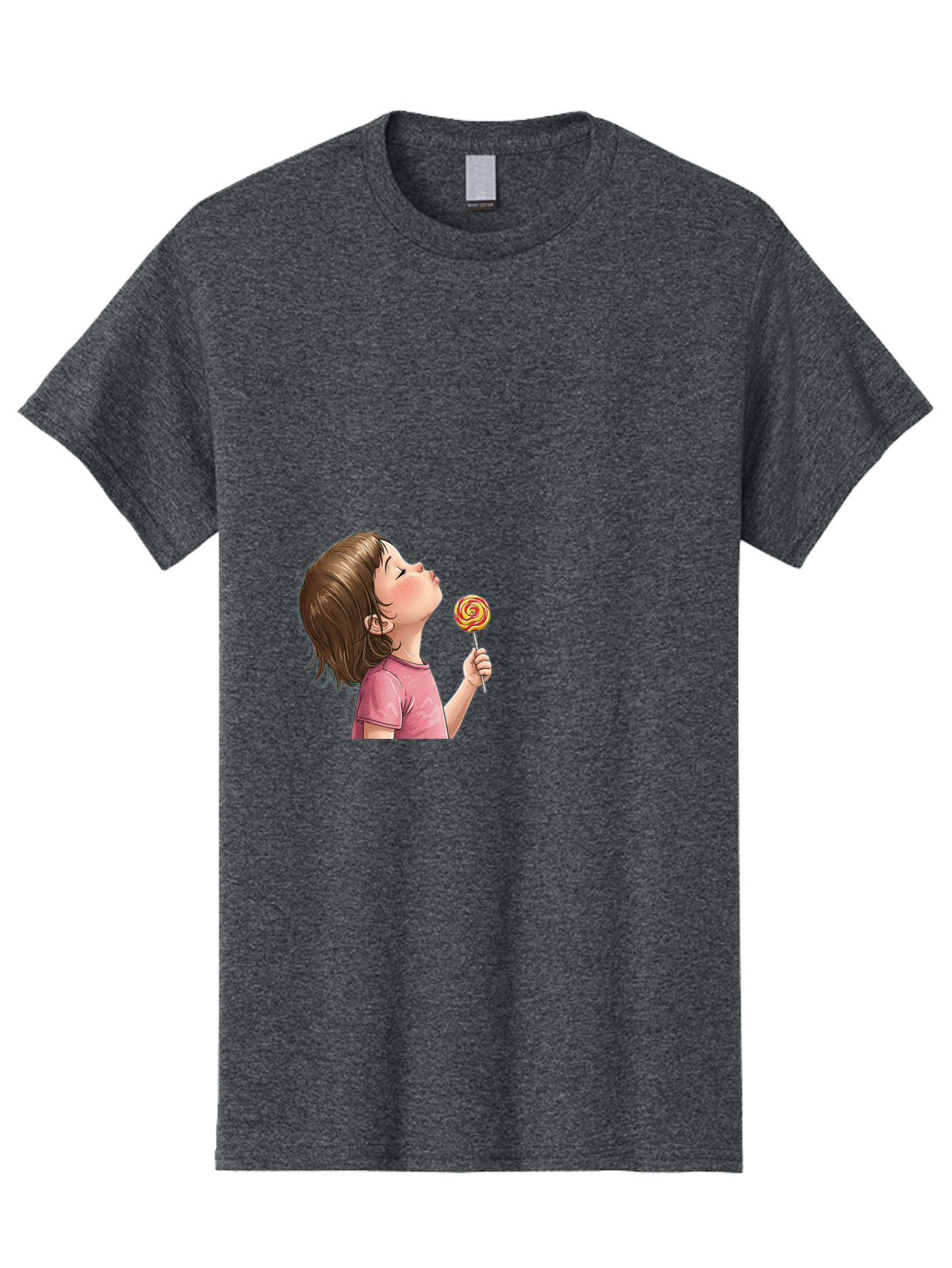 Girl-With-Lollipop Men'S Graphic Tee, 100% Cotton, Comfortable Casual Summer Wear, Machine Washable, Vintage Camera, Old Camera, Antique Camera, Black Camera, Classic Photography, Photography Equipment, Nostalgic Device, Film Camera, Bak691