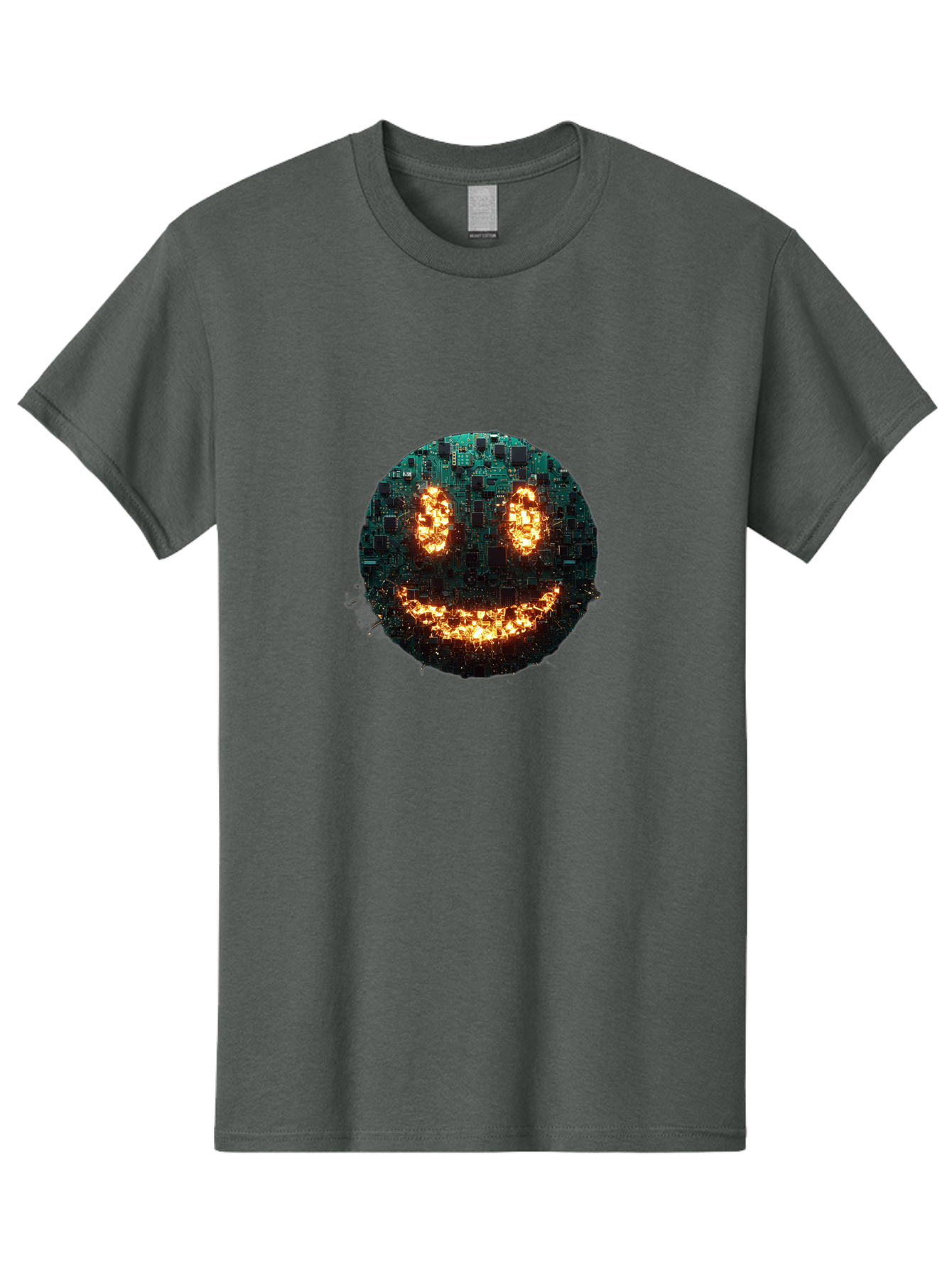 Glowing-Smiley-Face Men'S Graphic Tee, 100% Cotton, Comfortable Casual Summer Wear, Machine Washable, Vintage Camera, Old Camera, Antique Camera, Black Camera, Classic Photography, Photography Equipment, Nostalgic Device, Film Camera, Bak703