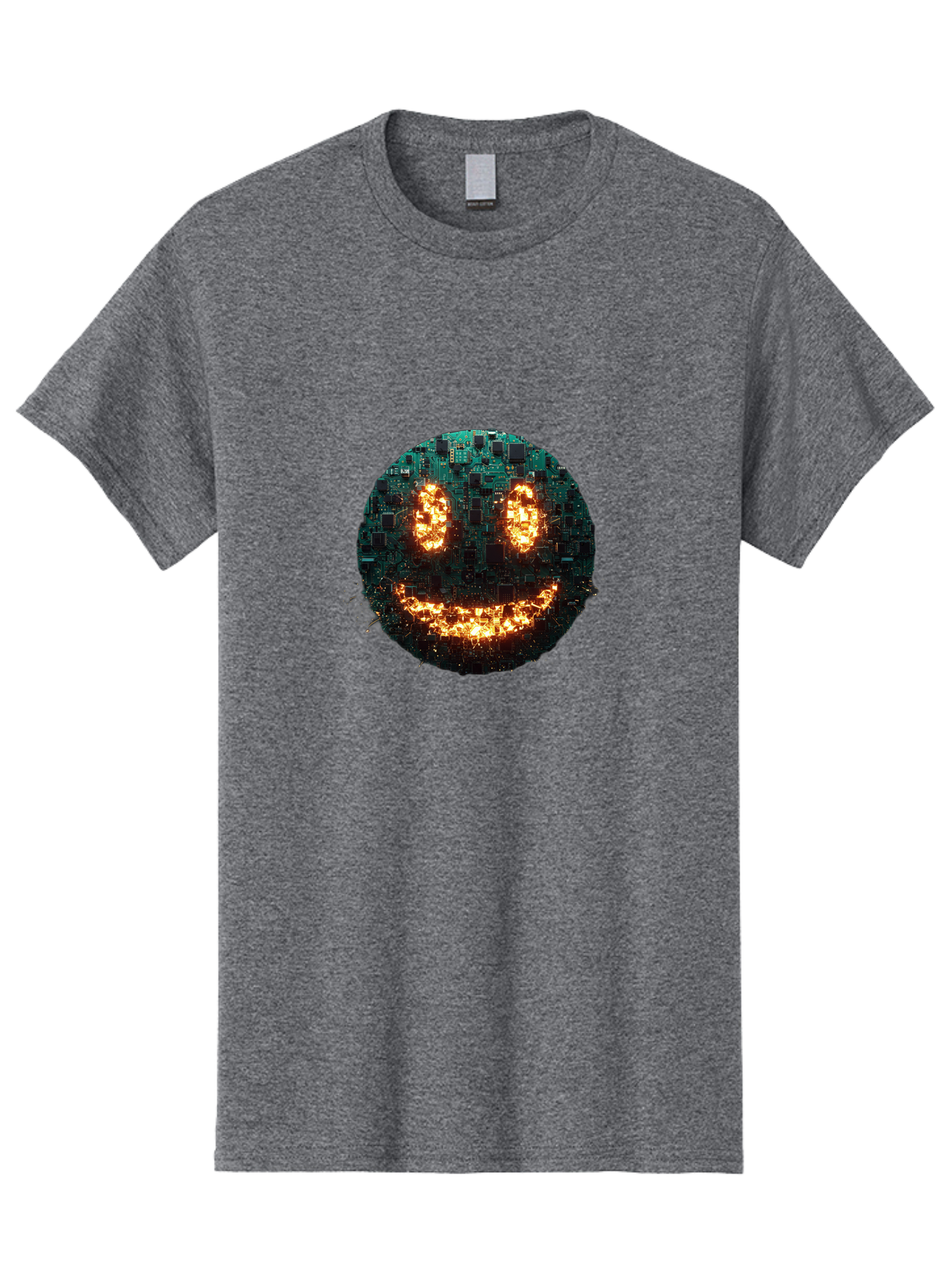 Glowing-Smiley-Face Men'S Graphic Tee, 100% Cotton, Comfortable Casual Summer Wear, Machine Washable, Vintage Camera, Old Camera, Antique Camera, Black Camera, Classic Photography, Photography Equipment, Nostalgic Device, Film Camera, Bak703