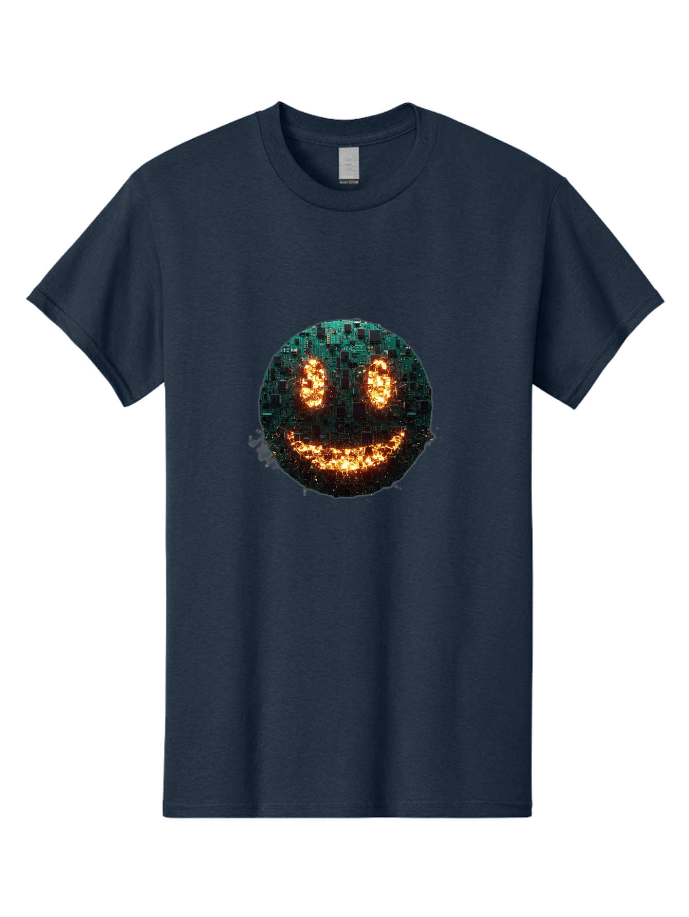 Glowing-Smiley-Face Men'S Graphic Tee, 100% Cotton, Comfortable Casual Summer Wear, Machine Washable, Vintage Camera, Old Camera, Antique Camera, Black Camera, Classic Photography, Photography Equipment, Nostalgic Device, Film Camera, Bak703