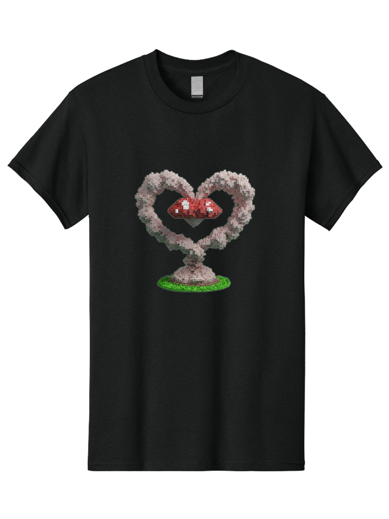 Heart-Shaped-Red-Mushrooms Men'S Graphic Tee, 100% Cotton, Comfortable Casual Summer Wear, Machine Washable, Vintage Camera, Old Camera, Antique Camera, Black Camera, Classic Photography, Photography Equipment, Nostalgic Device, Film Camera, Bak721
