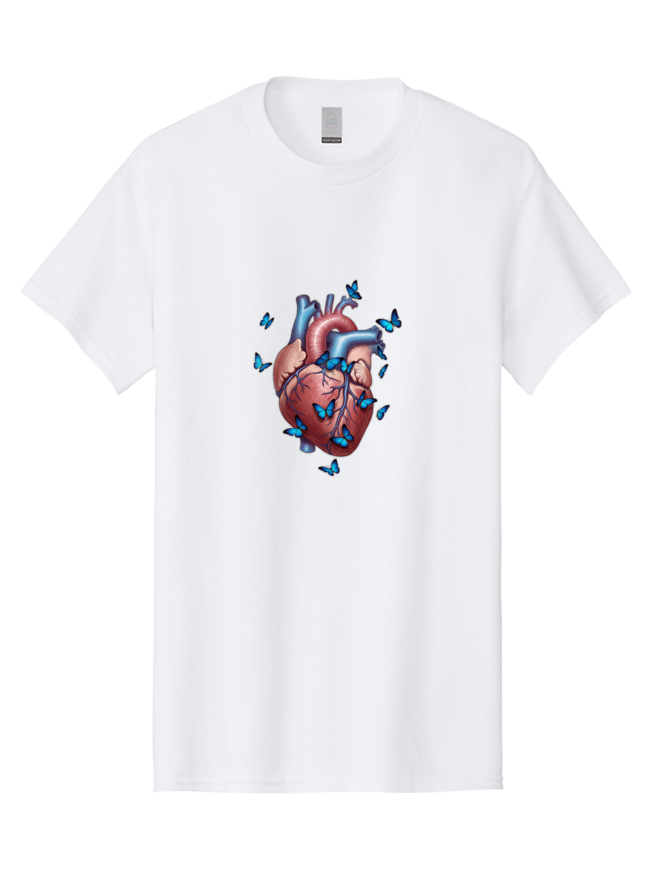 Heart-With-Butterflies Men'S Graphic Tee, 100% Cotton, Comfortable Casual Summer Wear, Machine Washable, Vintage Camera, Old Camera, Antique Camera, Black Camera, Classic Photography, Photography Equipment, Nostalgic Device, Film Camera, Bak722