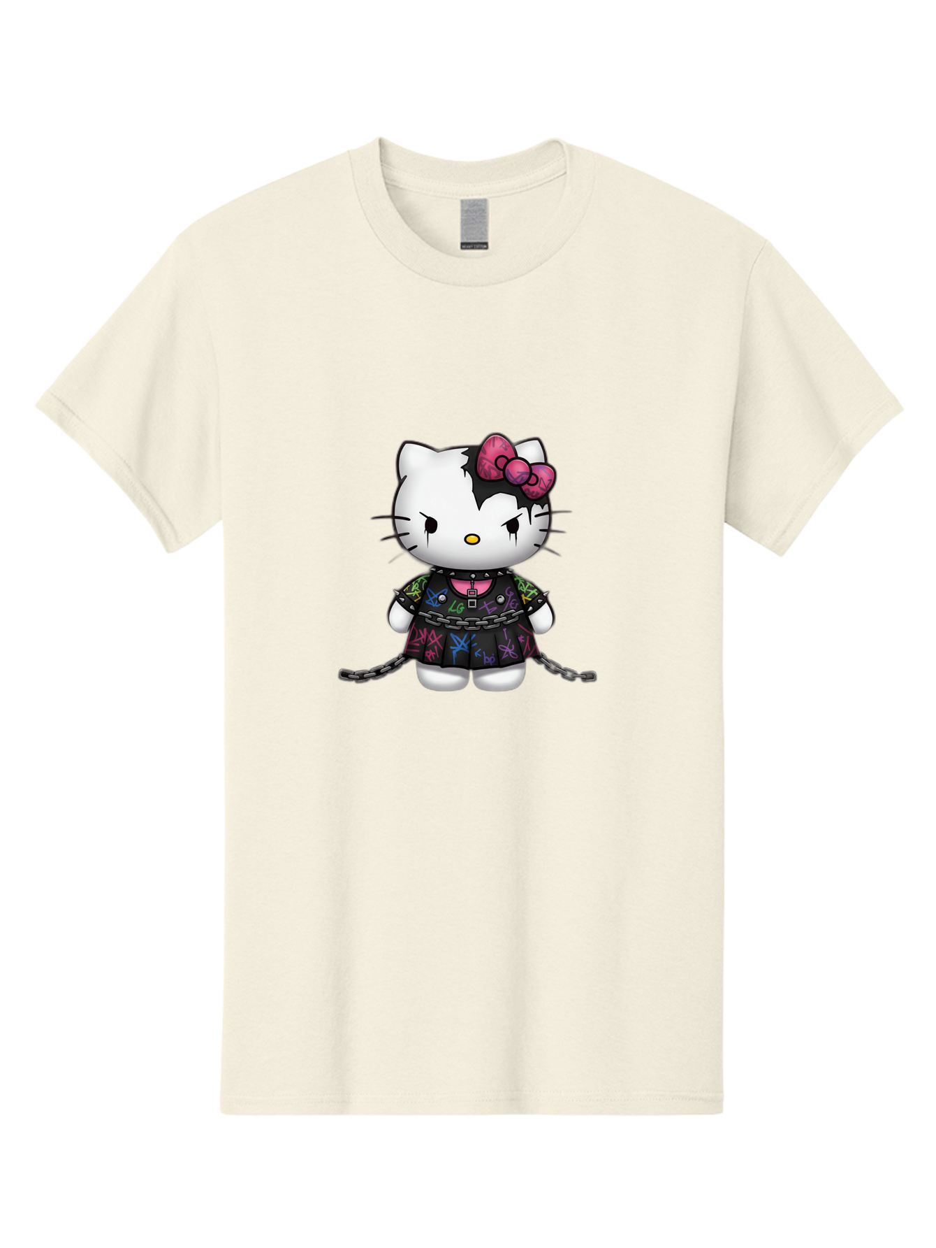 Hello-Kitty-Graffiti Men'S Graphic Tee, 100% Cotton, Comfortable Casual Summer Wear, Machine Washable, Vintage Camera, Old Camera, Antique Camera, Black Camera, Classic Photography, Photography Equipment, Nostalgic Device, Film Camera, Bak725
