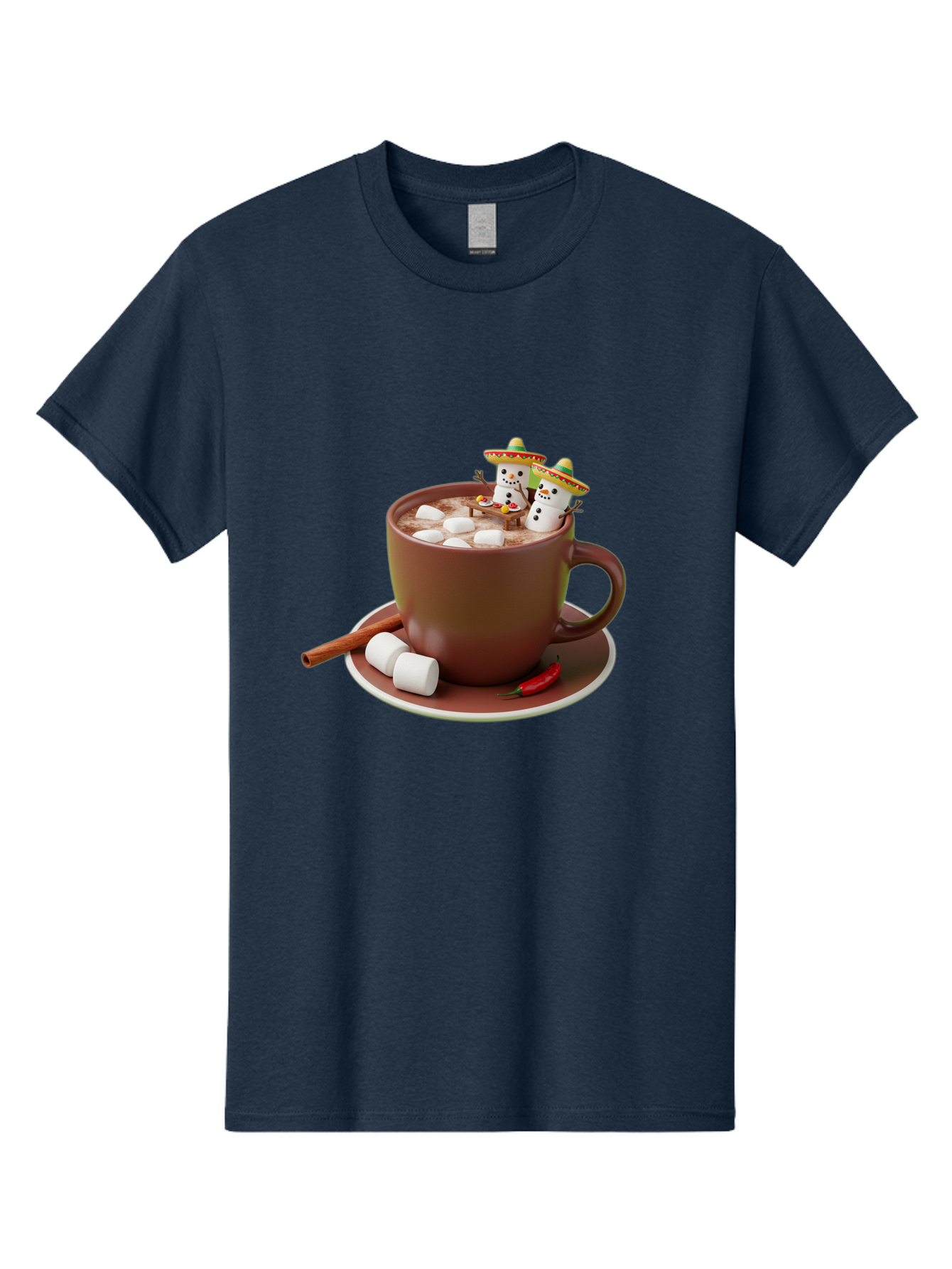 Hot-Chocolate-1 Men'S Graphic Tee, 100% Cotton, Comfortable Casual Summer Wear, Machine Washable, Vintage Camera, Old Camera, Antique Camera, Black Camera, Classic Photography, Photography Equipment, Nostalgic Device, Film Camera, Camera Art Bak728