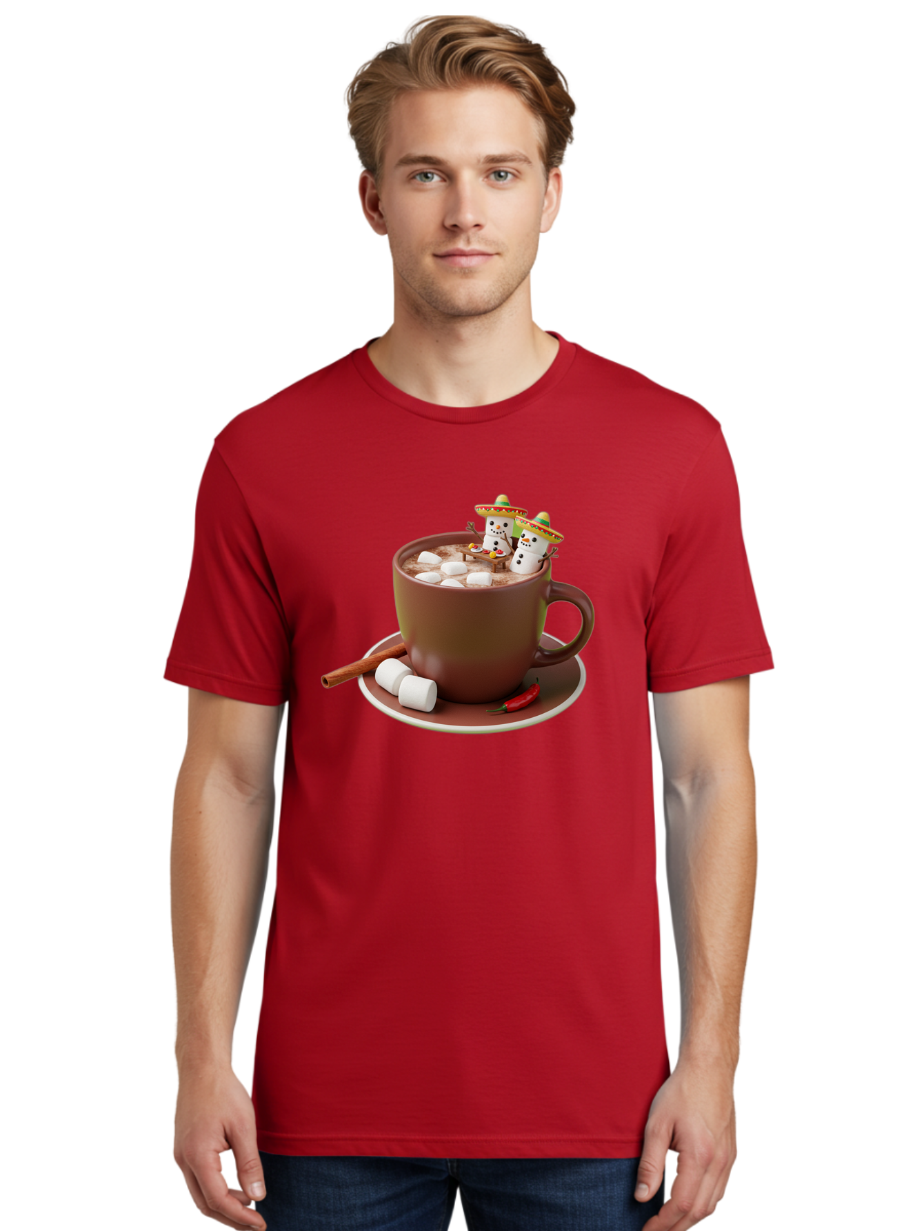 Hot-Chocolate-1 Men'S Graphic Tee, 100% Cotton, Comfortable Casual Summer Wear, Machine Washable, Vintage Camera, Old Camera, Antique Camera, Black Camera, Classic Photography, Photography Equipment, Nostalgic Device, Film Camera, Camera Art Bak728