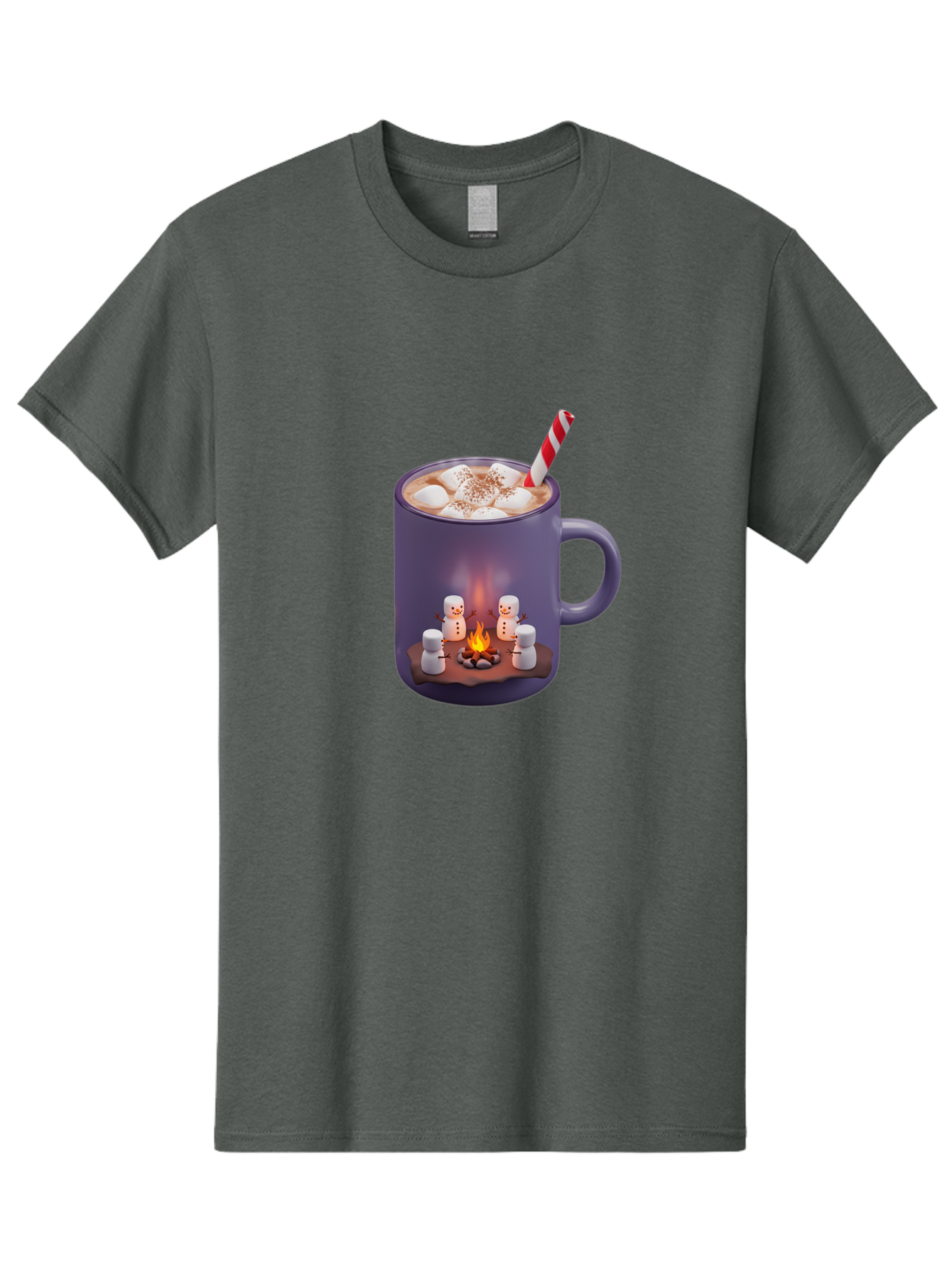 Hot-Chocolate-Mug Men'S Graphic Tee, 100% Cotton, Comfortable Casual Summer Wear, Machine Washable, Vintage Camera, Old Camera, Antique Camera, Black Camera, Classic Photography, Photography Equipment, Nostalgic Device, Film Camera, Camera Art Bak731