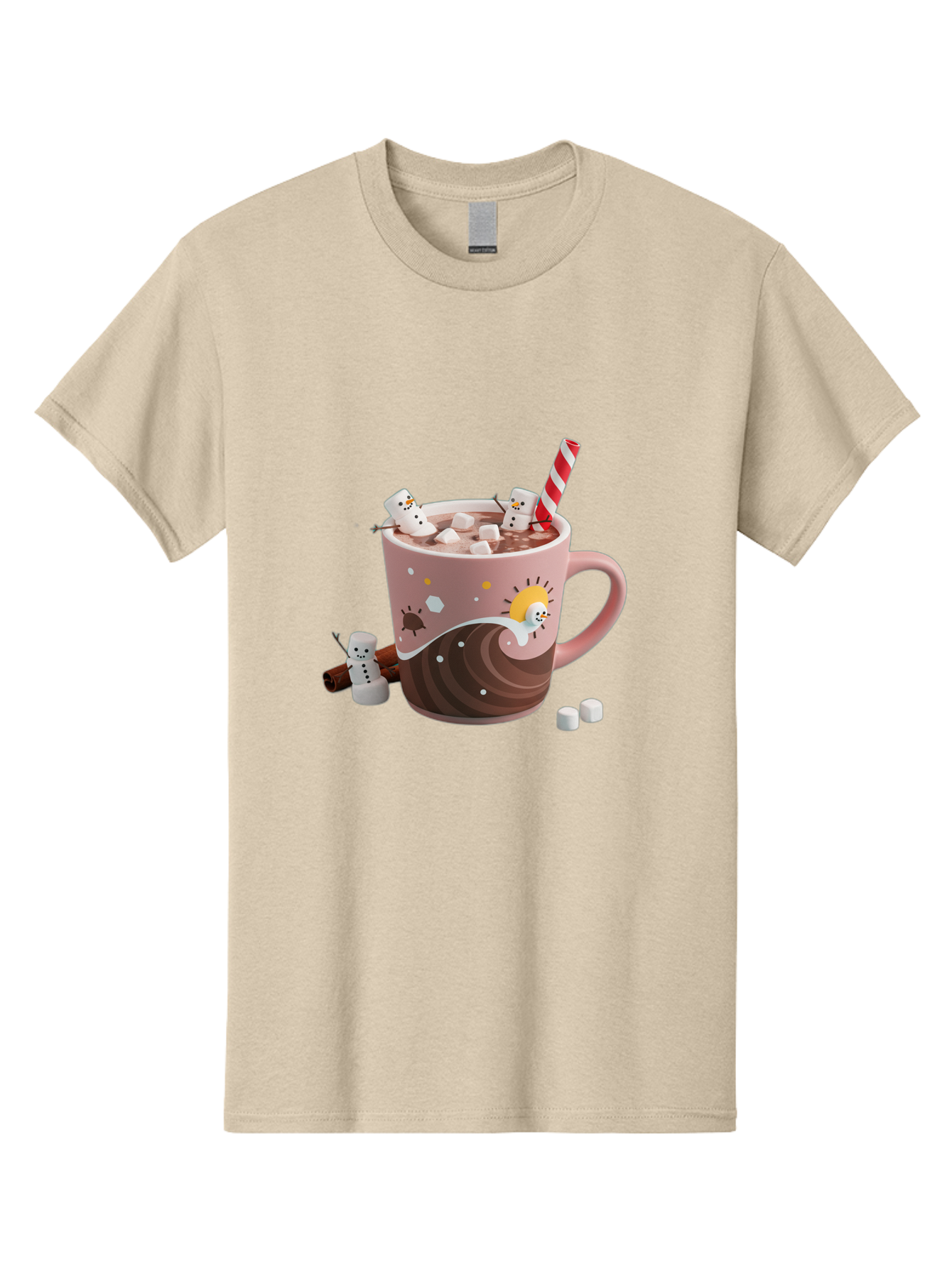 Hot-Chocolate-Snowmen Men'S Graphic Tee, 100% Cotton, Comfortable Casual Summer Wear, Machine Washable, Vintage Camera, Old Camera, Antique Camera, Black Camera, Classic Photography, Photography Equipment, Nostalgic Device, Film Camera, Bak734