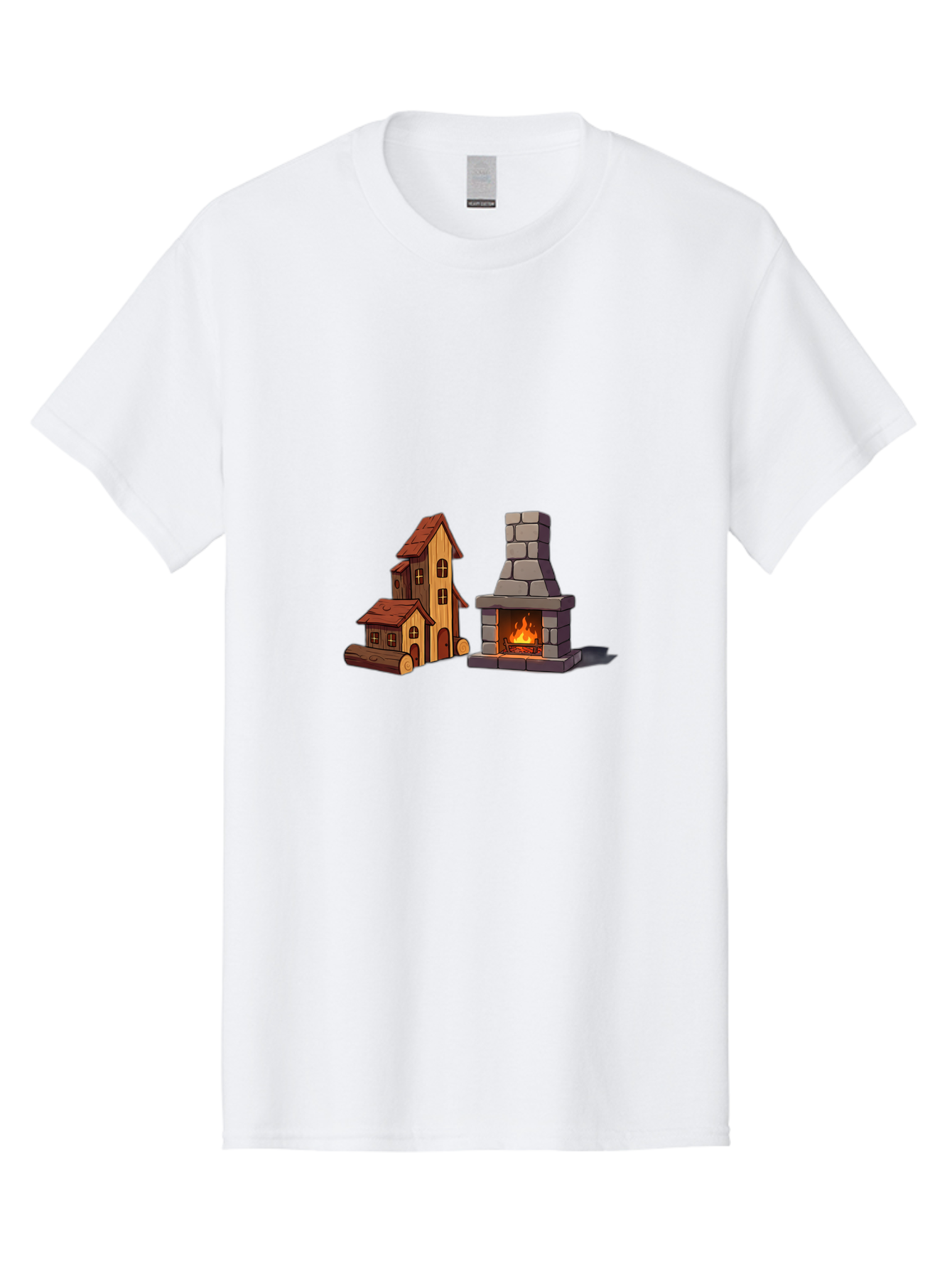 House-And-Fireplace Men'S Graphic Tee, 100% Cotton, Comfortable Casual Summer Wear, Machine Washable, Vintage Camera, Old Camera, Antique Camera, Black Camera, Classic Photography, Photography Equipment, Nostalgic Device, Film Camera, Bak737