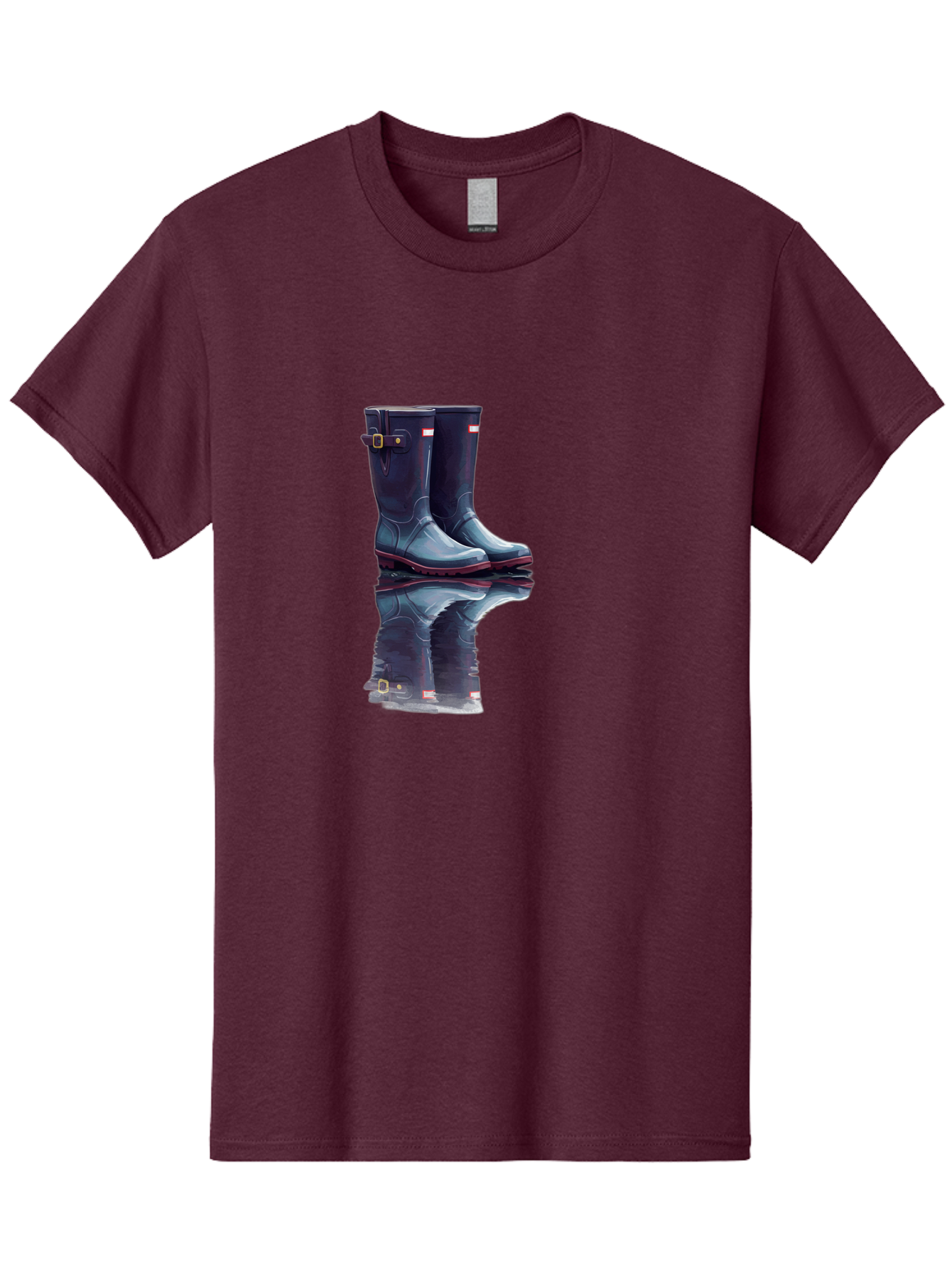Hunter-Boots-1 Men'S Graphic Tee, 100% Cotton, Comfortable Casual Summer Wear, Machine Washable, Vintage Camera, Old Camera, Antique Camera, Black Camera, Classic Photography, Photography Equipment, Nostalgic Device, Film Camera, Camera Art Bak738