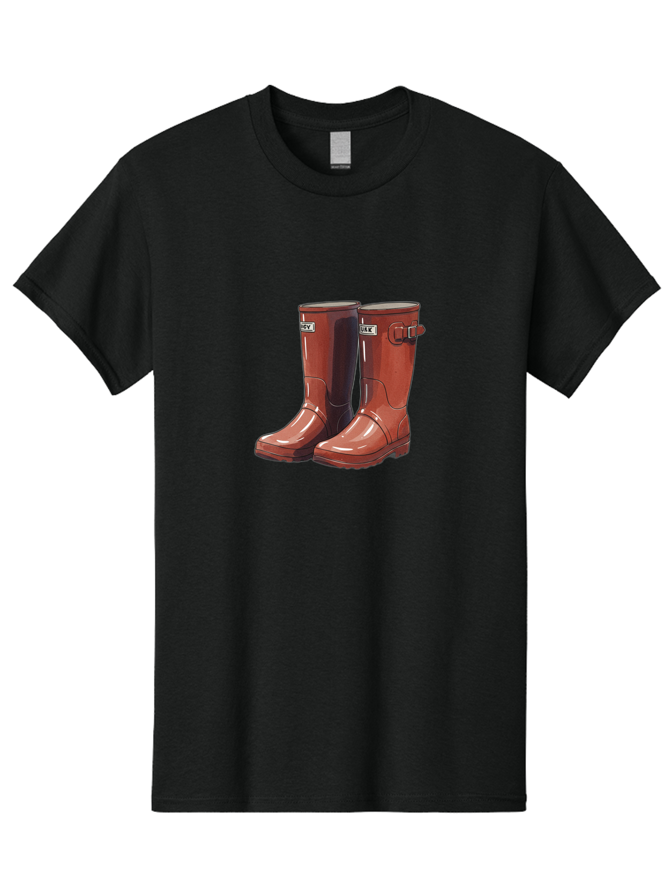 Hunter-Boots-2 Men'S Graphic Tee, 100% Cotton, Comfortable Casual Summer Wear, Machine Washable, Vintage Camera, Old Camera, Antique Camera, Black Camera, Classic Photography, Photography Equipment, Nostalgic Device, Film Camera, Camera Art Bak739