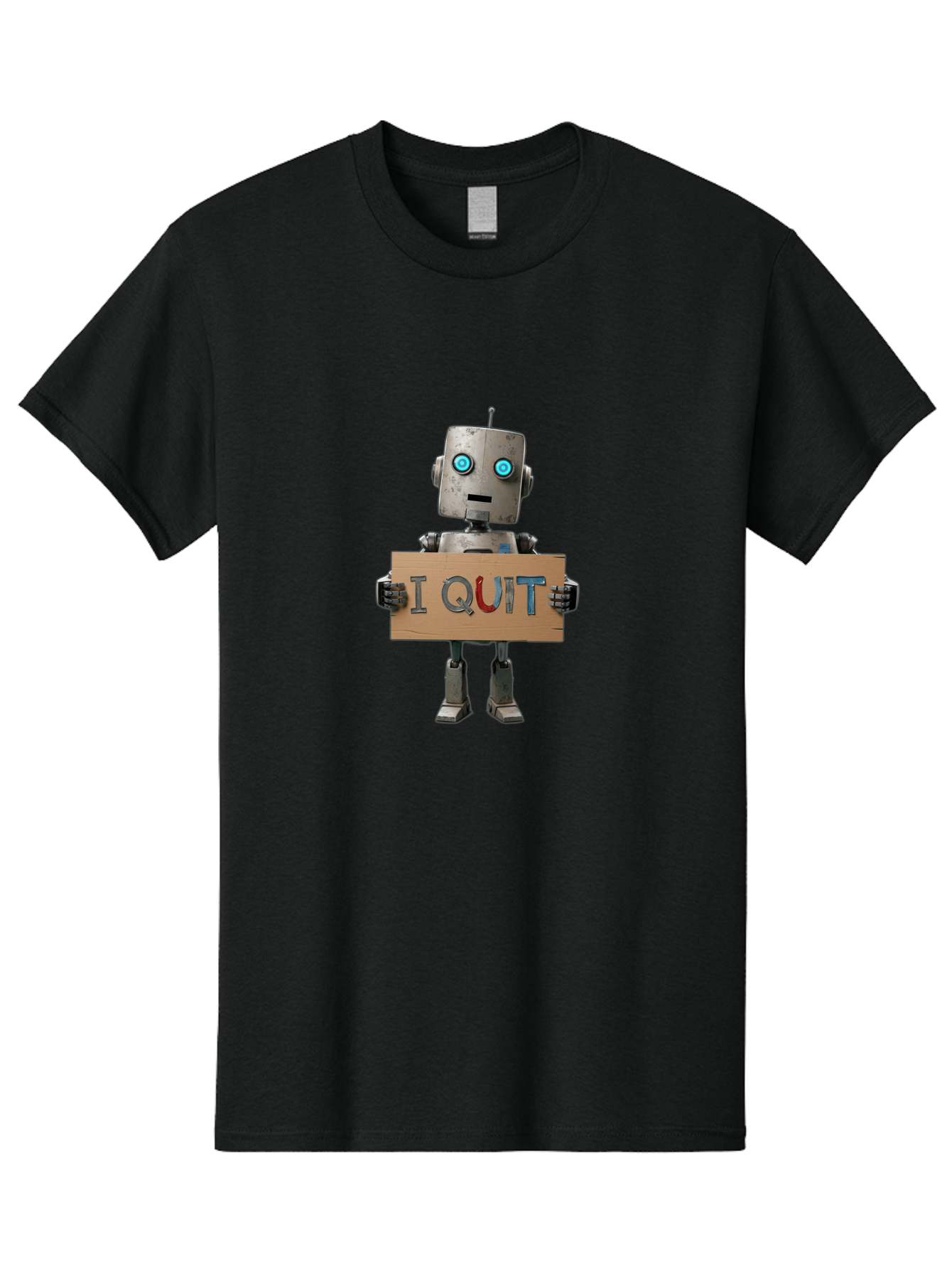 I-Quit-1 Men'S Graphic Tee, 100% Cotton, Comfortable Casual Summer Wear, Machine Washable, Vintage Camera, Old Camera, Antique Camera, Black Camera, Classic Photography, Photography Equipment, Nostalgic Device, Film Camera, Camera Art Bak741