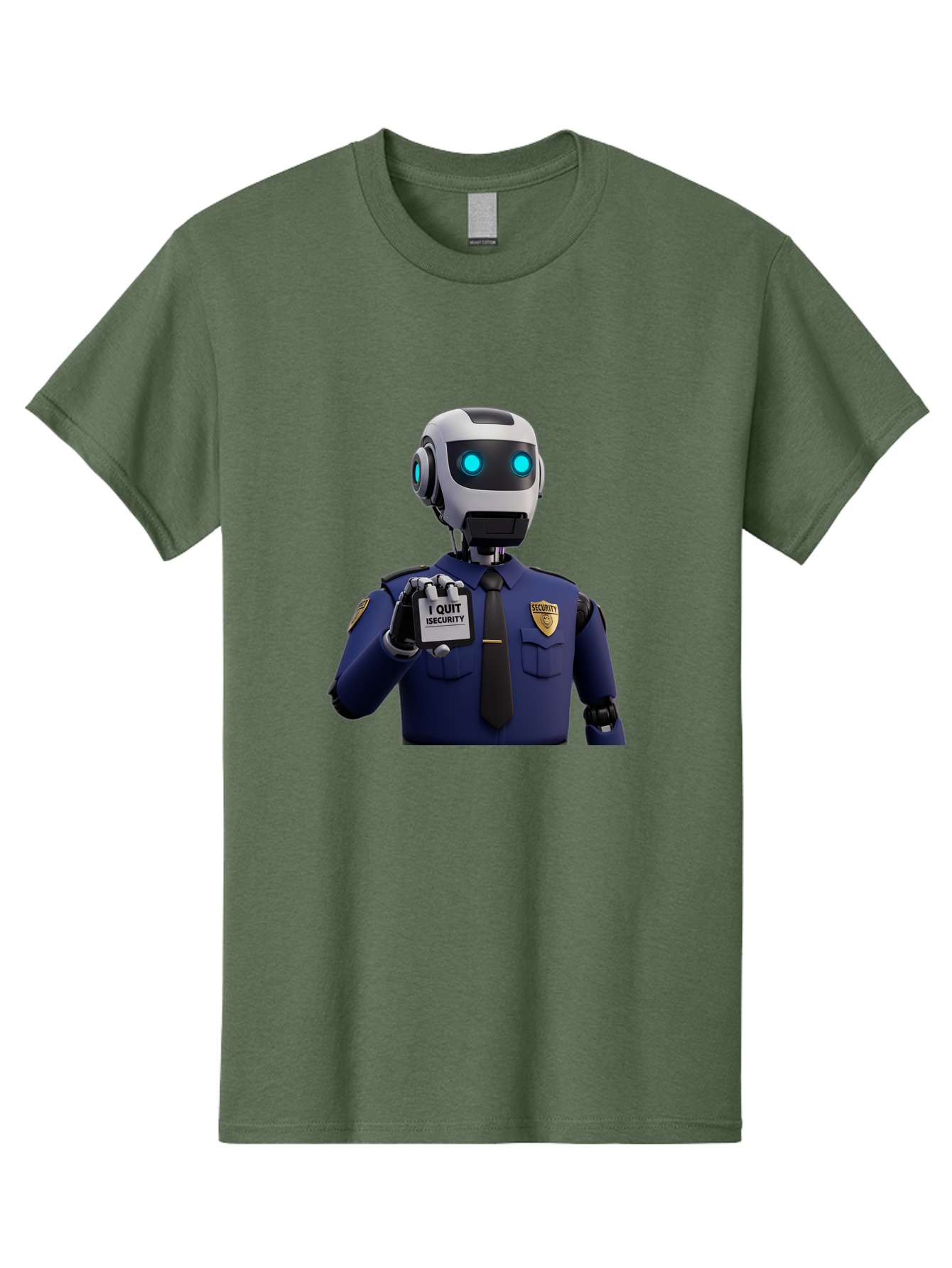 I-Quit-Security-Robot Men'S Graphic Tee, 100% Cotton, Comfortable Casual Summer Wear, Machine Washable, Vintage Camera, Old Camera, Antique Camera, Black Camera, Classic Photography, Photography Equipment, Nostalgic Device, Film Camera, Bak750