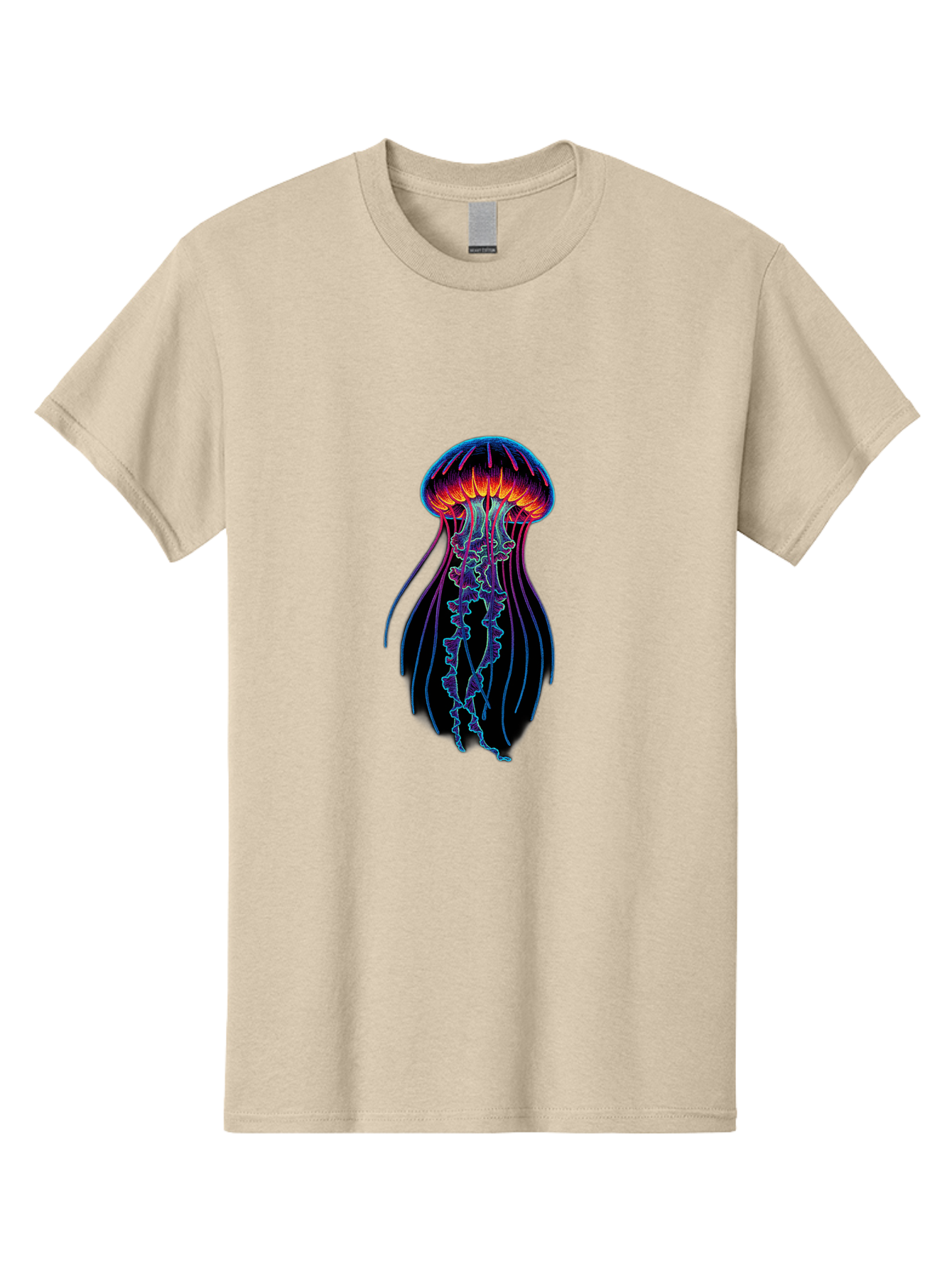 Jellyfish-Illustration Men'S Graphic Tee, 100% Cotton, Comfortable Casual Summer Wear, Machine Washable, Vintage Camera, Old Camera, Antique Camera, Black Camera, Classic Photography, Photography Equipment, Nostalgic Device, Film Camera, Bak773