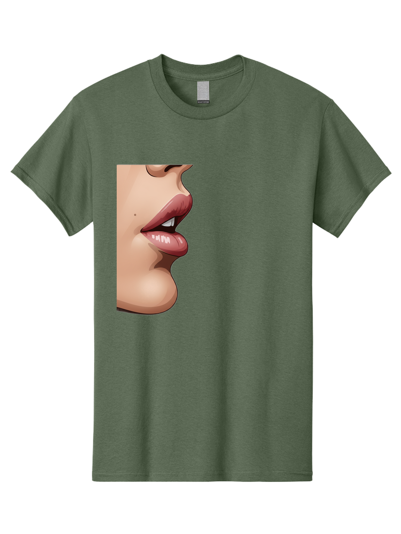 Kissing-Lips Men'S Graphic Tee, 100% Cotton, Comfortable Casual Summer Wear, Machine Washable, Vintage Camera, Old Camera, Antique Camera, Black Camera, Classic Photography, Photography Equipment, Nostalgic Device, Film Camera, Camera Art Bak777
