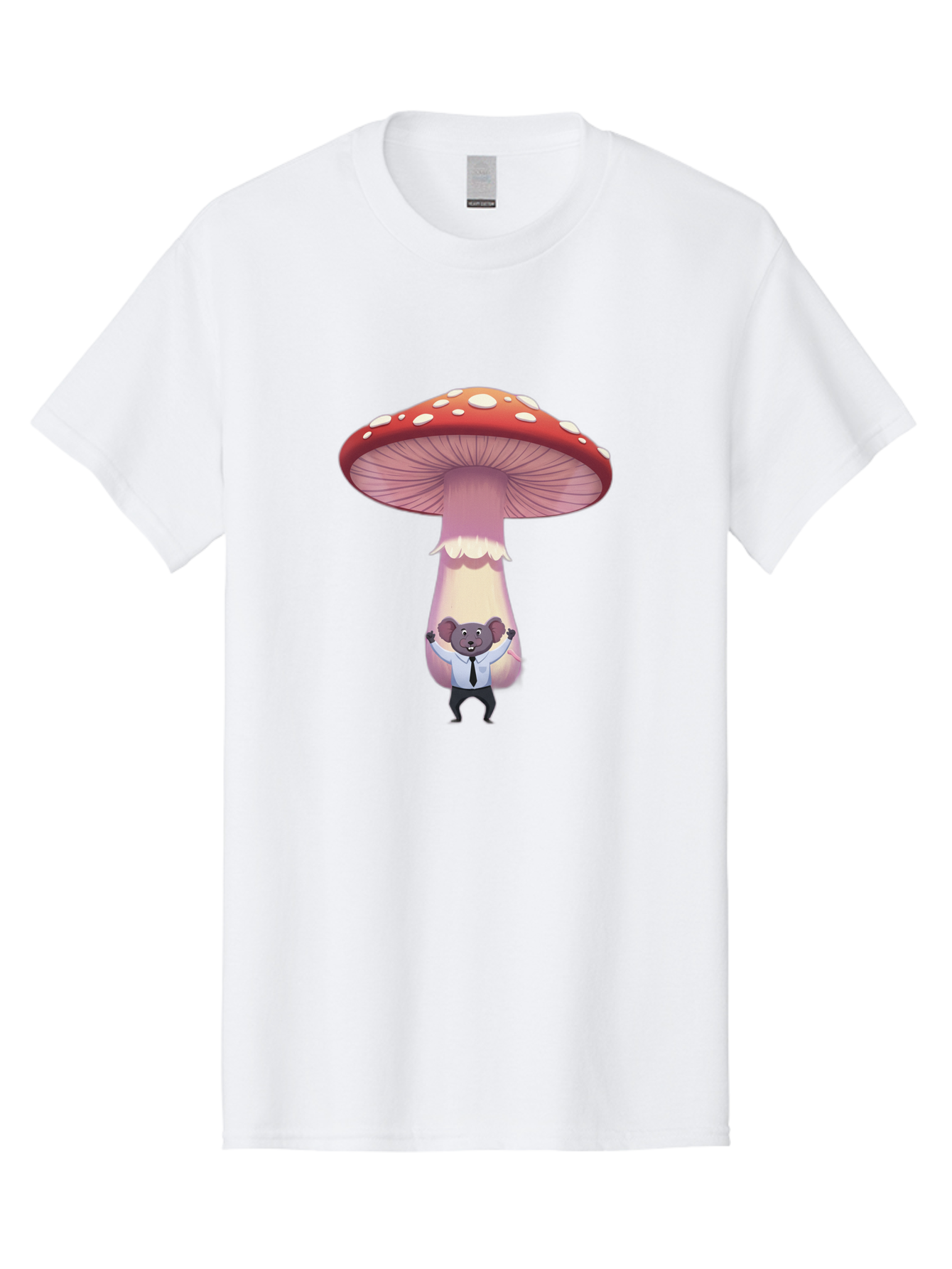 Koala-In-Mushroom Men'S Graphic Tee, 100% Cotton, Comfortable Casual Summer Wear, Machine Washable, Vintage Camera, Old Camera, Antique Camera, Black Camera, Classic Photography, Photography Equipment, Nostalgic Device, Film Camera, Camera Art Bak779