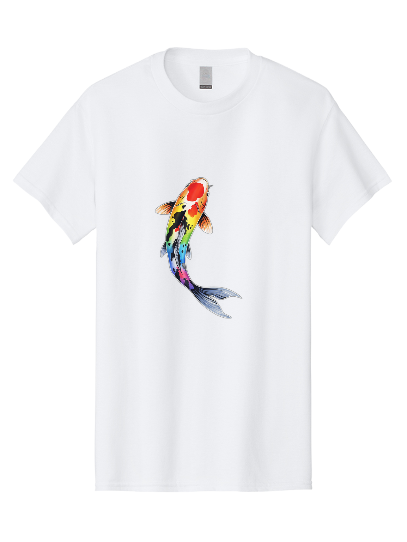 Koi-Fish-1 Men'S Graphic Tee, 100% Cotton, Comfortable Casual Summer Wear, Machine Washable, Vintage Camera, Old Camera, Antique Camera, Black Camera, Classic Photography, Photography Equipment, Nostalgic Device, Film Camera, Camera Art Bak781