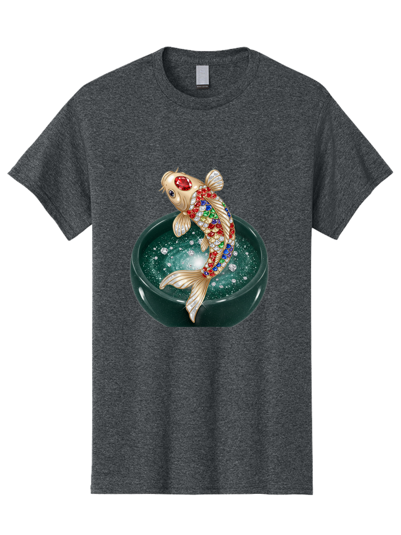 Koi-Fish-Brooch Men'S Graphic Tee, 100% Cotton, Comfortable Casual Summer Wear, Machine Washable, Vintage Camera, Old Camera, Antique Camera, Black Camera, Classic Photography, Photography Equipment, Nostalgic Device, Film Camera, Camera Art Bak790