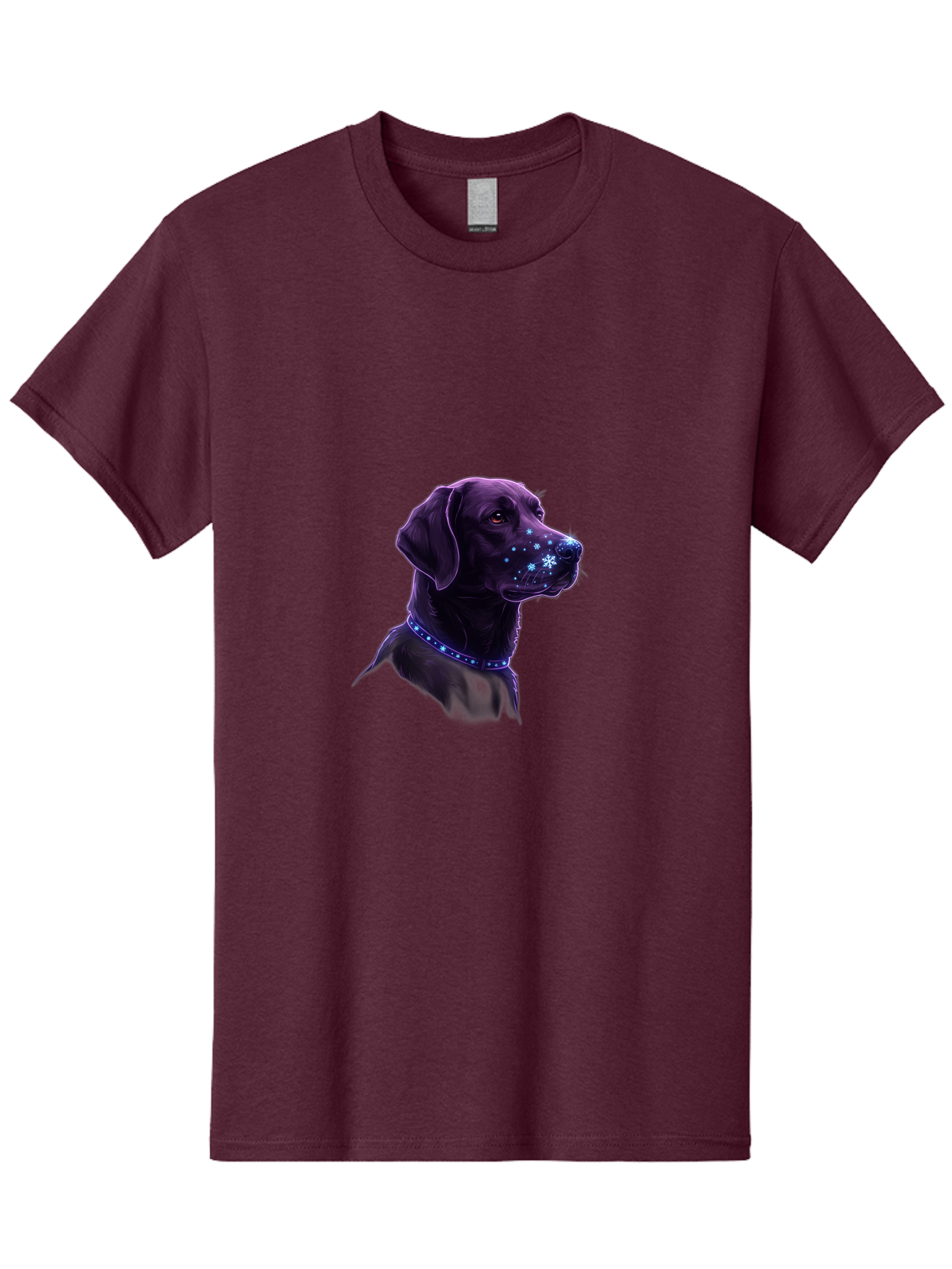Labrador-With-Snowflakes Men'S Graphic Tee, 100% Cotton, Comfortable Casual Summer Wear, Machine Washable, Vintage Camera, Old Camera, Antique Camera, Black Camera, Classic Photography, Photography Equipment, Nostalgic Device, Film Camera, Bak800