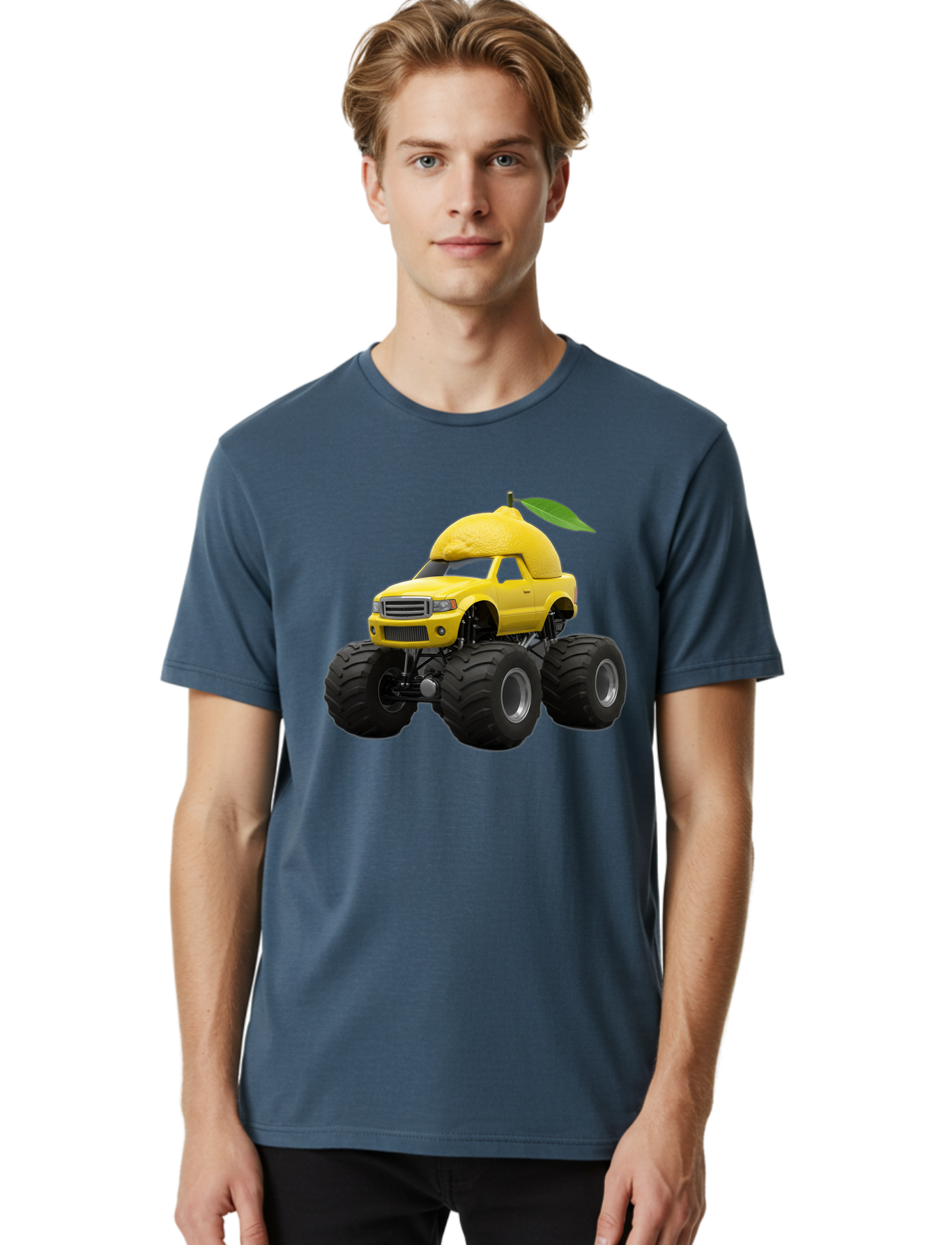Lemon-Pickup-Truck Men'S Graphic Tee, 100% Cotton, Comfortable Casual Summer Wear, Machine Washable, Vintage Camera, Old Camera, Antique Camera, Black Camera, Classic Photography, Photography Equipment, Nostalgic Device, Film Camera, Bak805