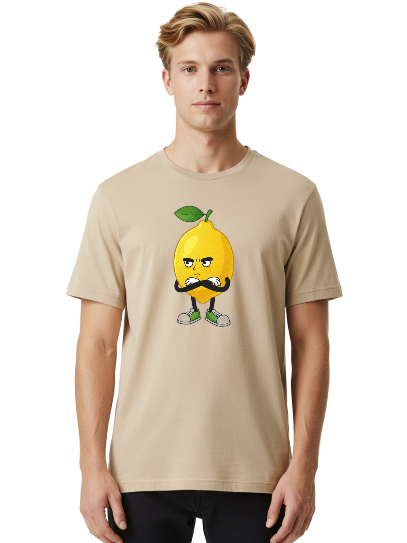 Lemon-With-Mustache Men'S Graphic Tee, 100% Cotton, Comfortable Casual Summer Wear, Machine Washable, Vintage Camera, Old Camera, Antique Camera, Black Camera, Classic Photography, Photography Equipment, Nostalgic Device, Film Camera, Bak808